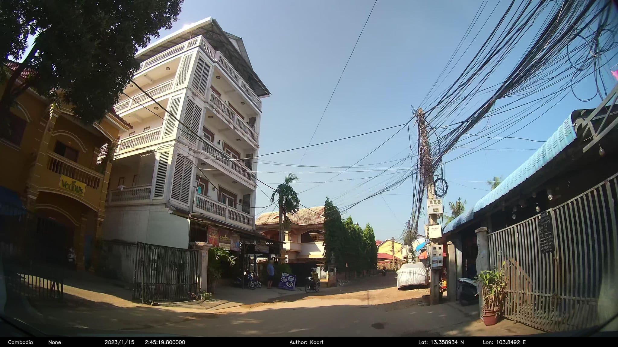 Street view near Seasons d'Angkor Villa by AIC, Siem Reap — © kaart_2 (CC BY-SA · Mapillary)