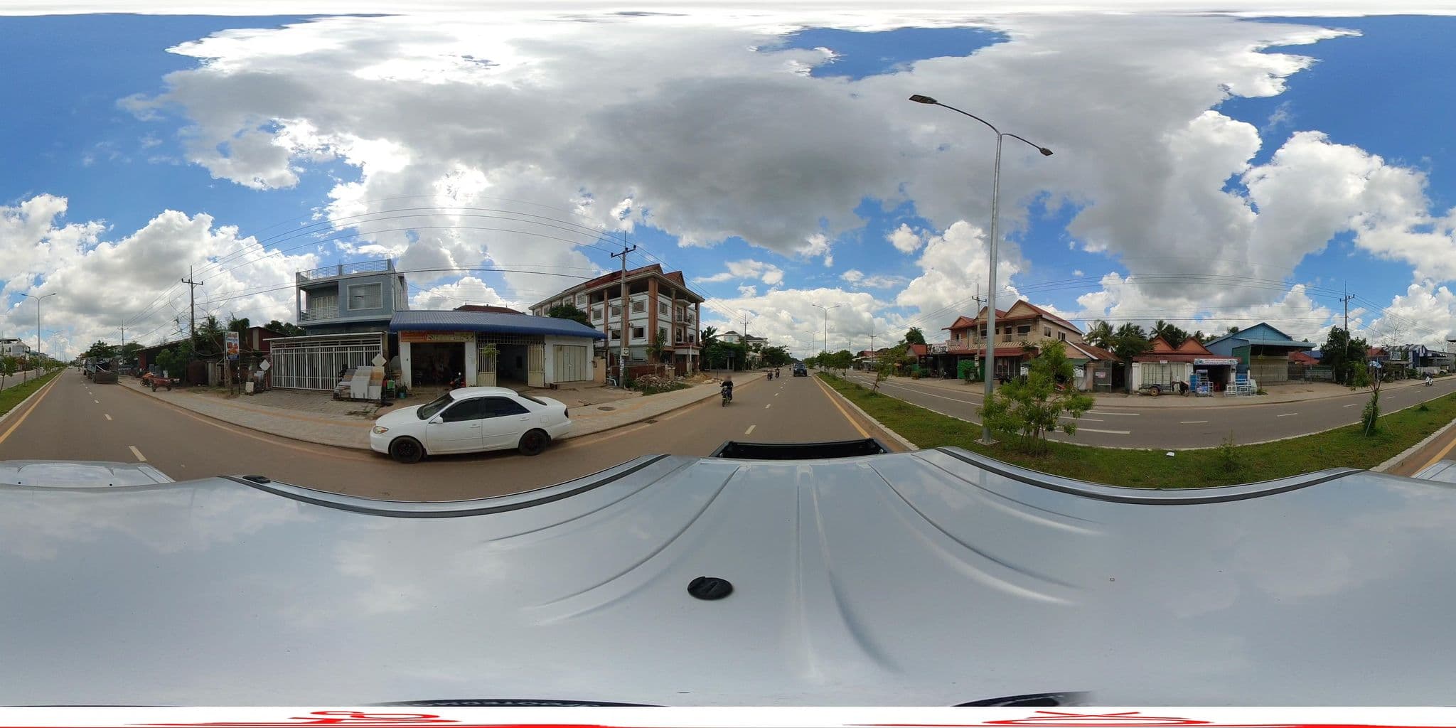 Street view near Borey Rattanak Hotel, Siem Reap — © ThailandCambodia (CC BY-SA · Mapillary)
