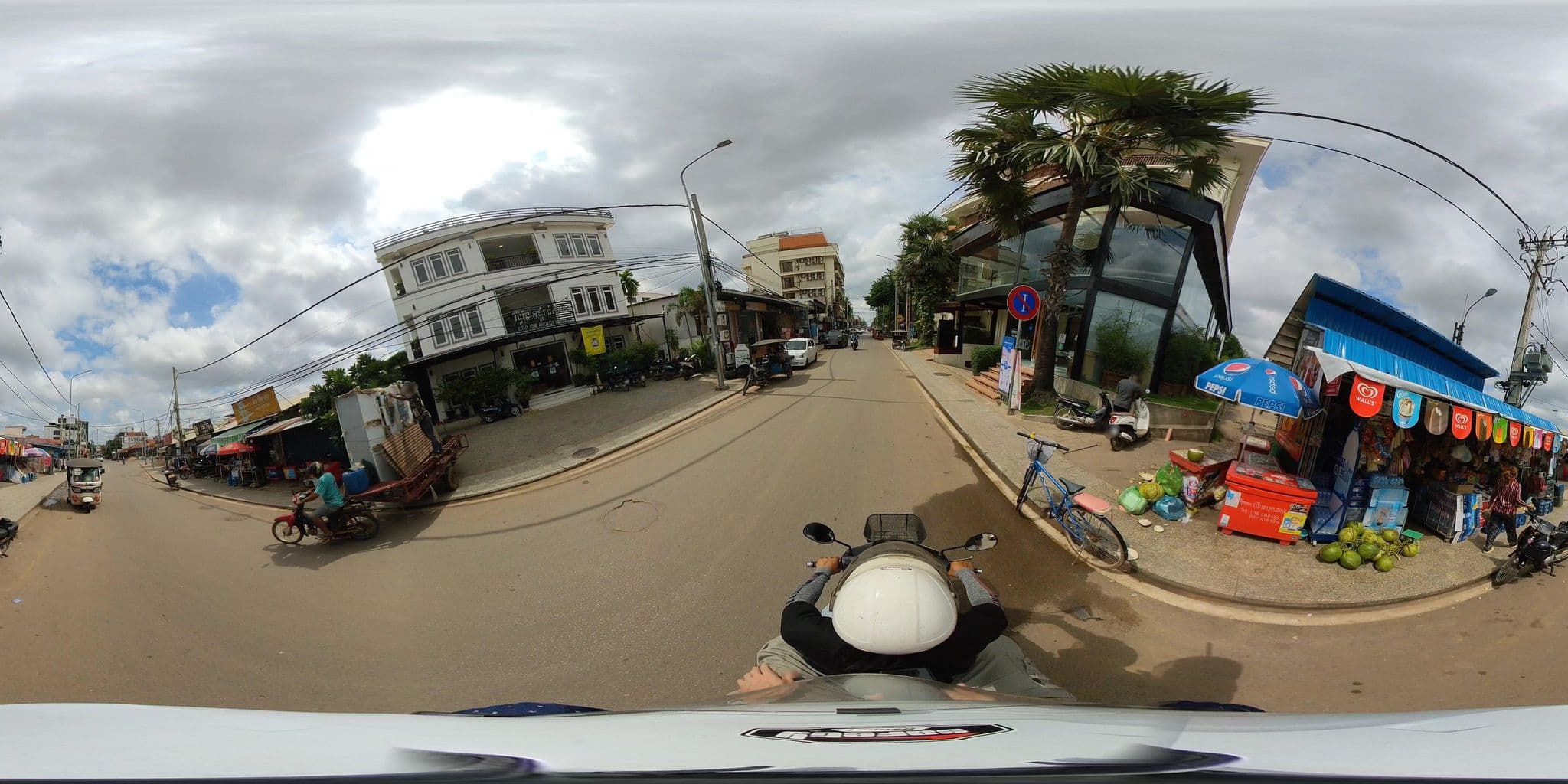 Street view near Rithy Rine Angkor Residence, Siem Reap — © ThailandCambodia (CC BY-SA · Mapillary)
