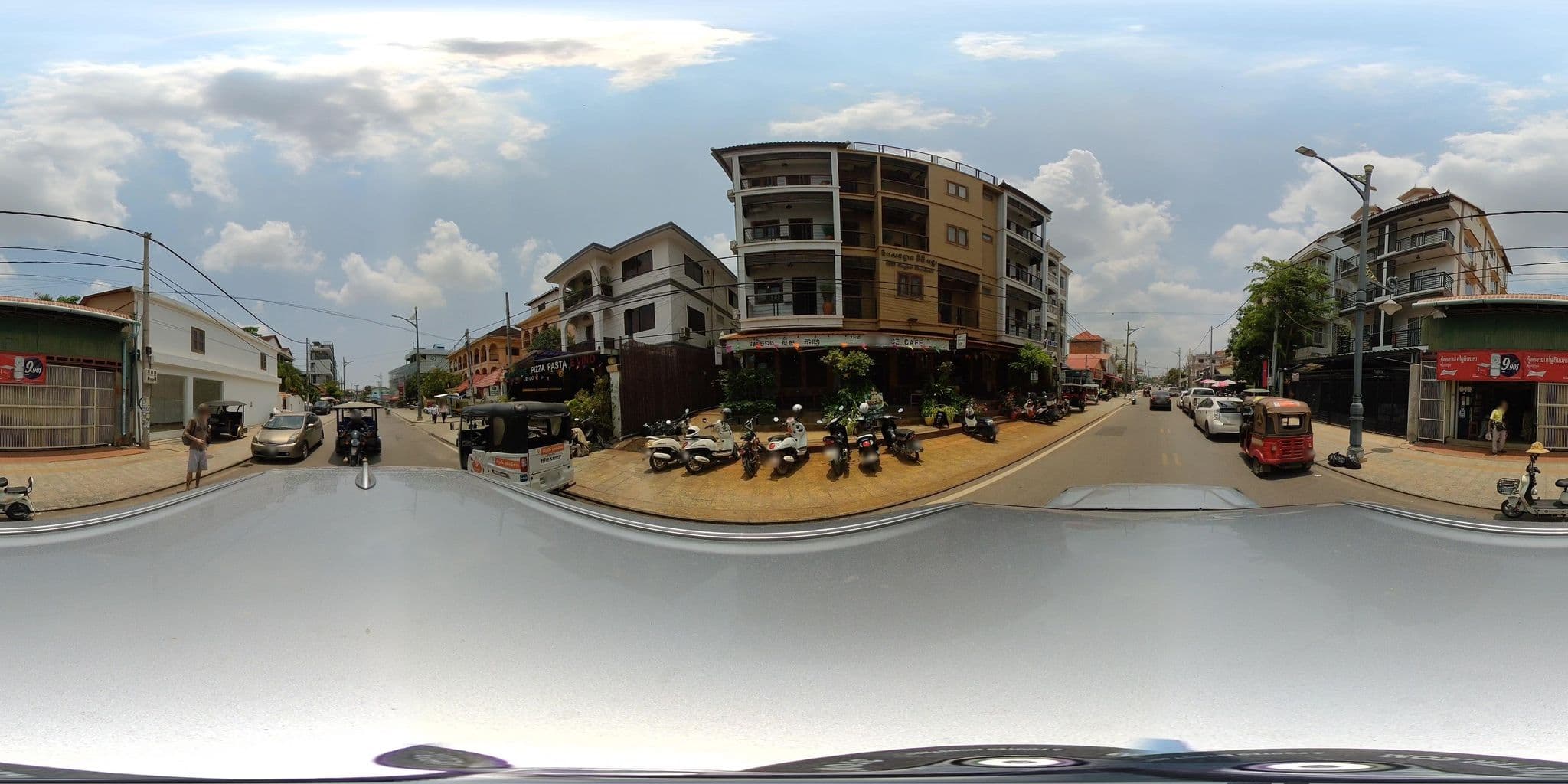 Street view near senses suite hostel, Siem Reap — © ThailandCambodia (CC BY-SA · Mapillary)