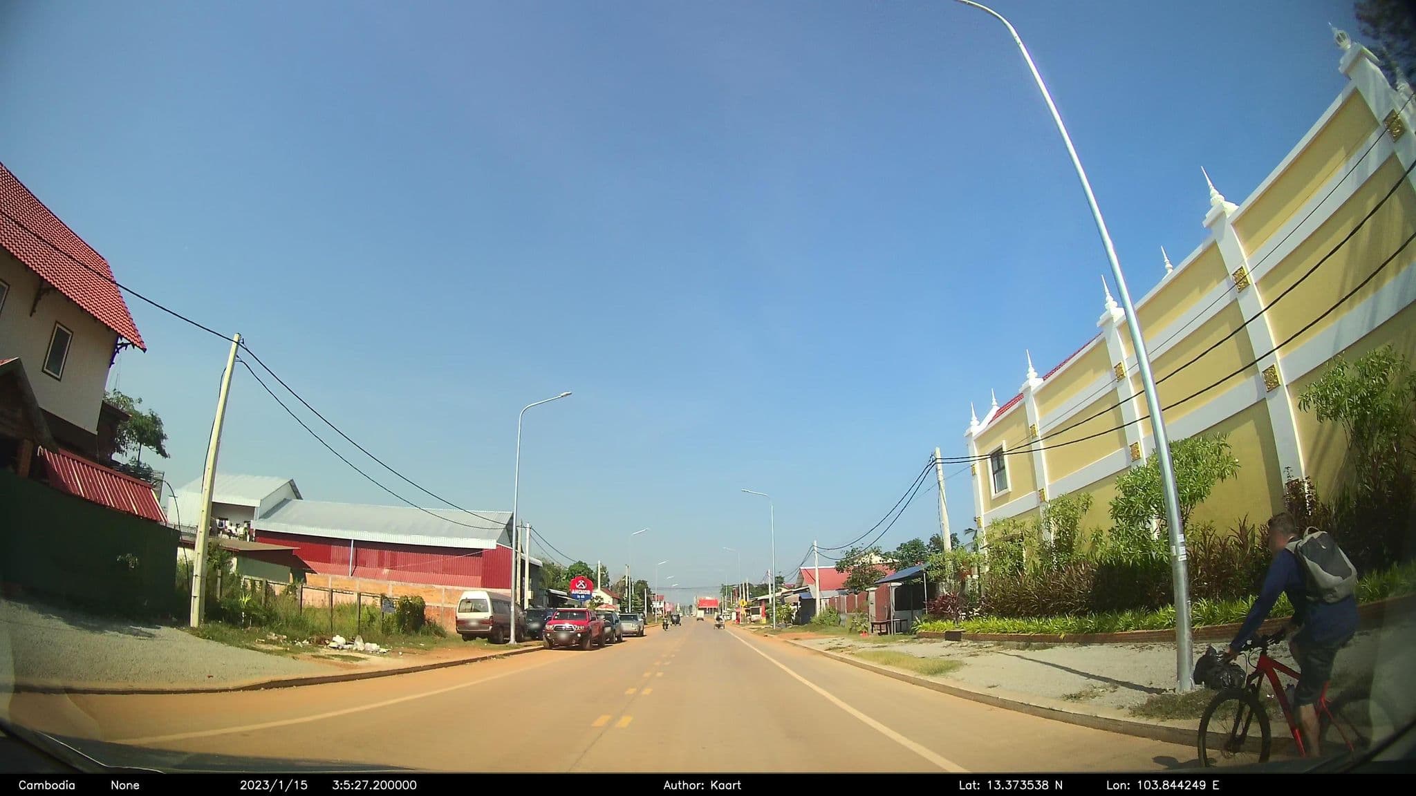 Street view near my unique house boutique villa, Siem Reap — © kaart_2 (CC BY-SA · Mapillary)