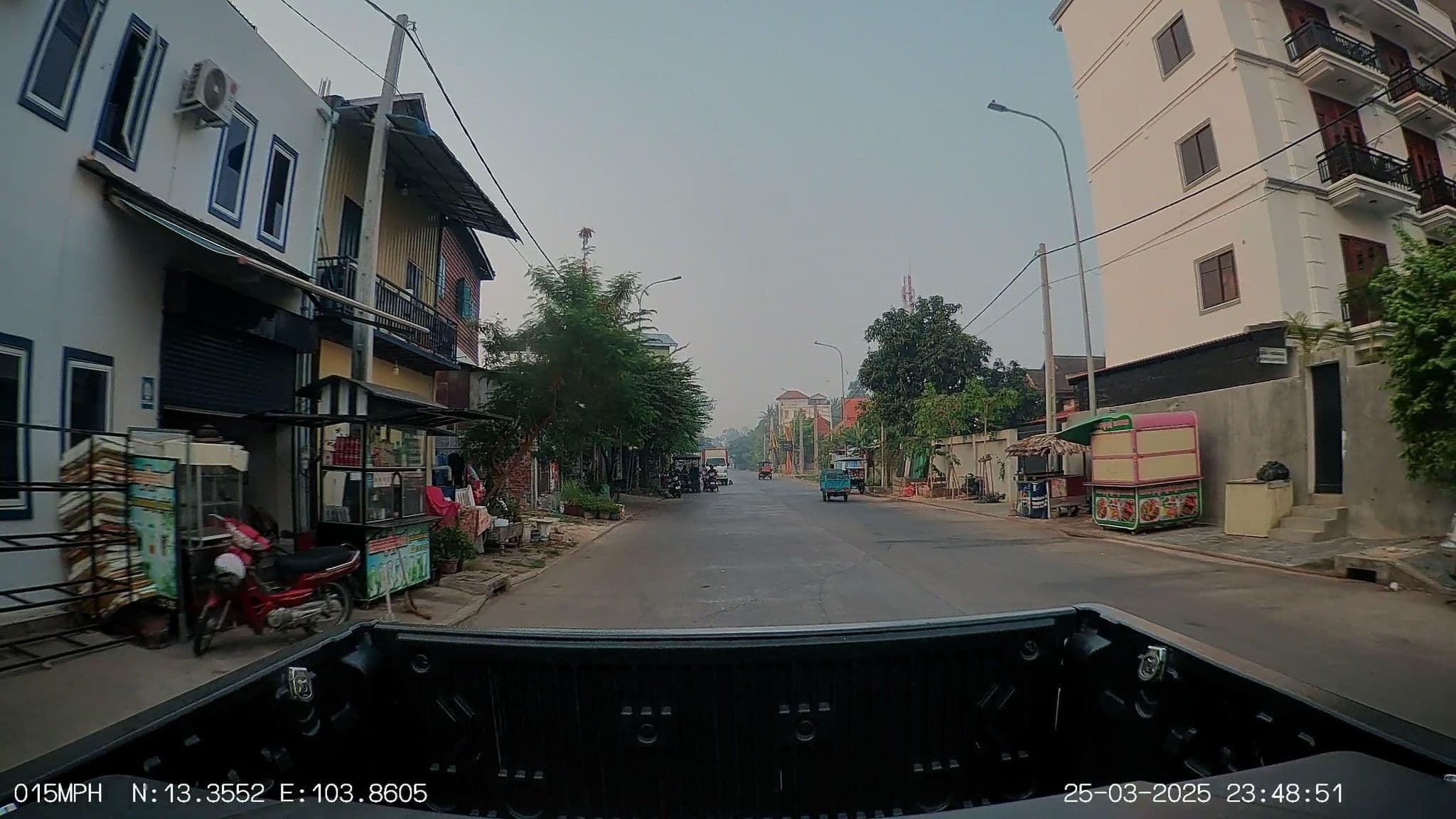 Street view near Lobby Rithe Rine Angkor Hotel, Siem Reap — © ThailandCambodia (CC BY-SA · Mapillary)