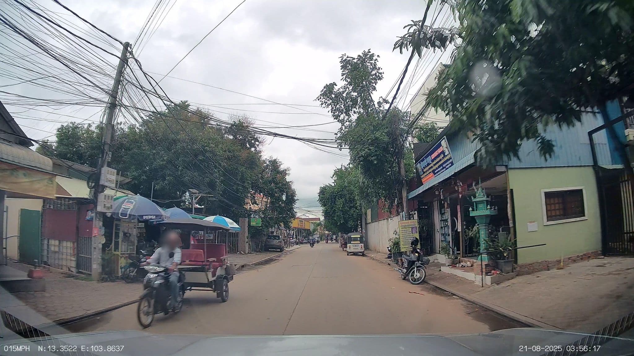 Street view near Vihara Residence, Siem Reap — © ThailandCambodia (CC BY-SA · Mapillary)