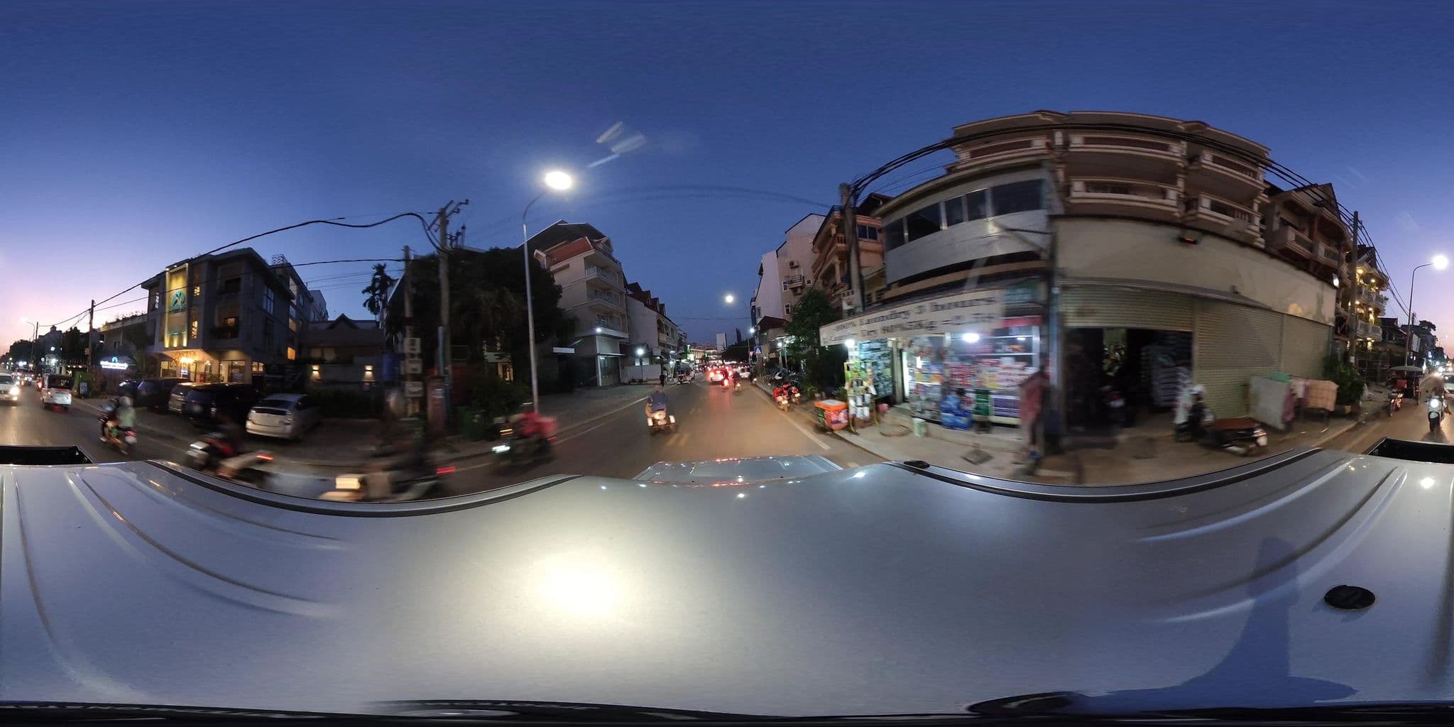 Street view near Mandalay Inn, Siem Reap — © ThailandCambodia (CC BY-SA · Mapillary)