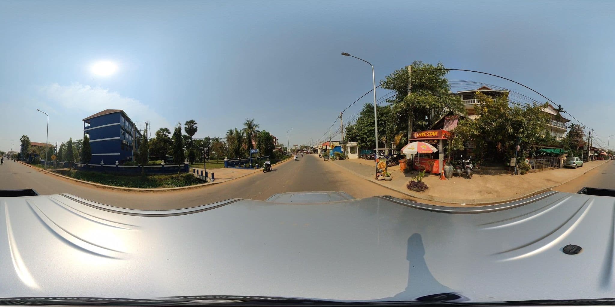 Street view near Eocambo Resort, Siem Reap — © ThailandCambodia (CC BY-SA · Mapillary)