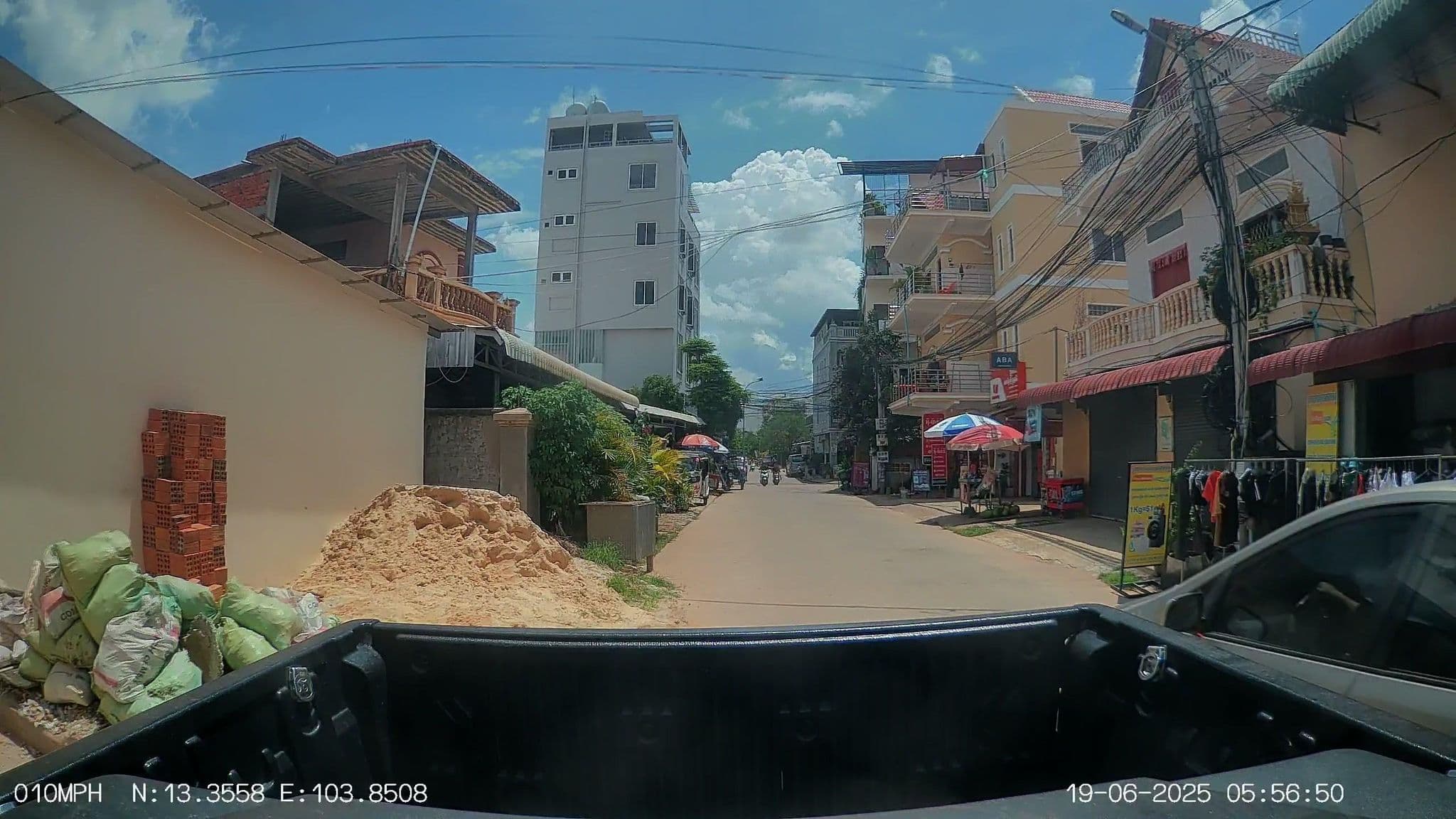 Street view near F&B Siem Reap Hostel, Siem Reap — © ThailandCambodia (CC BY-SA · Mapillary)