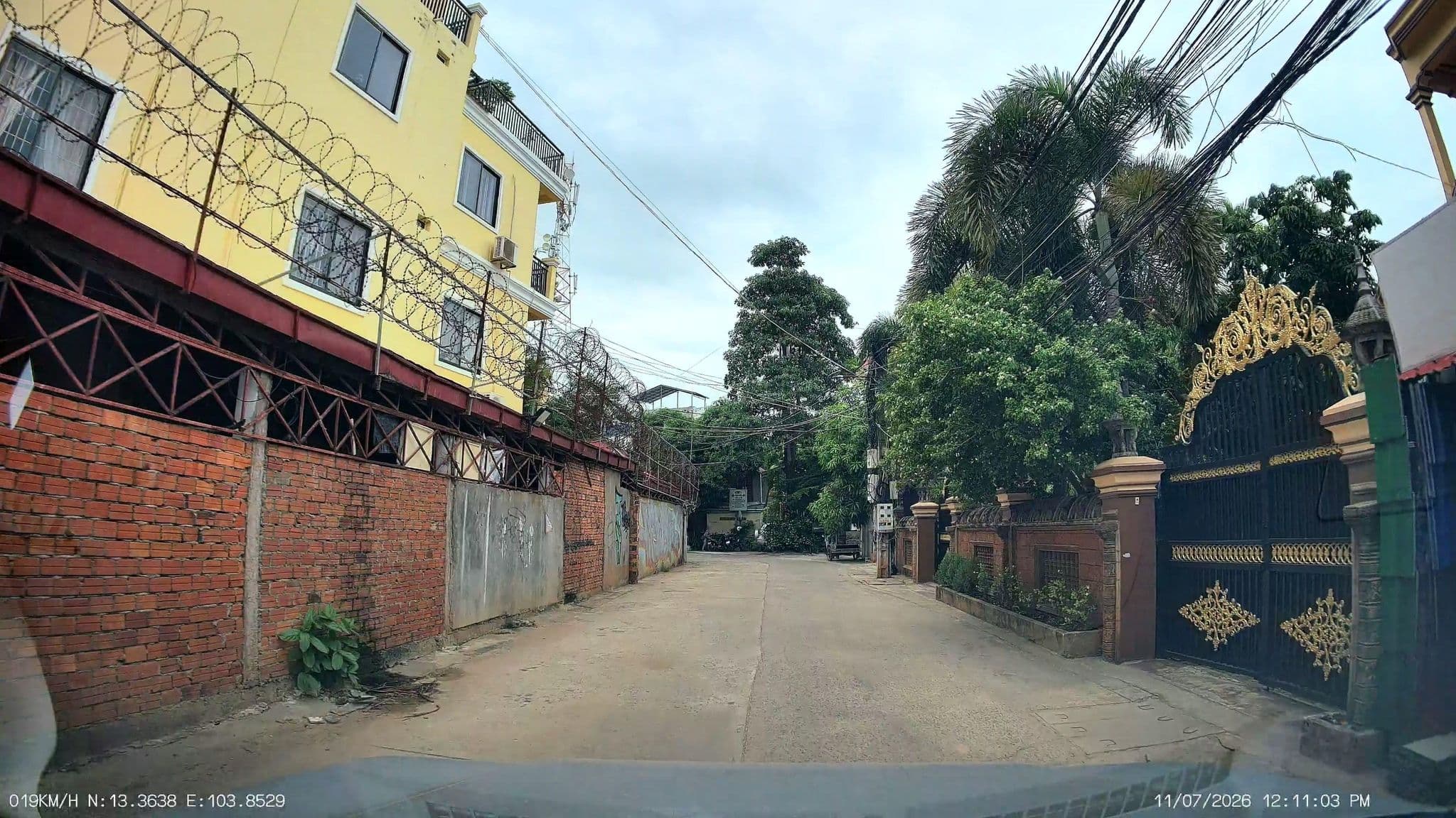 Street view near Kannitha Boutique, Siem Reap — © ThailandCambodia (CC BY-SA · Mapillary)