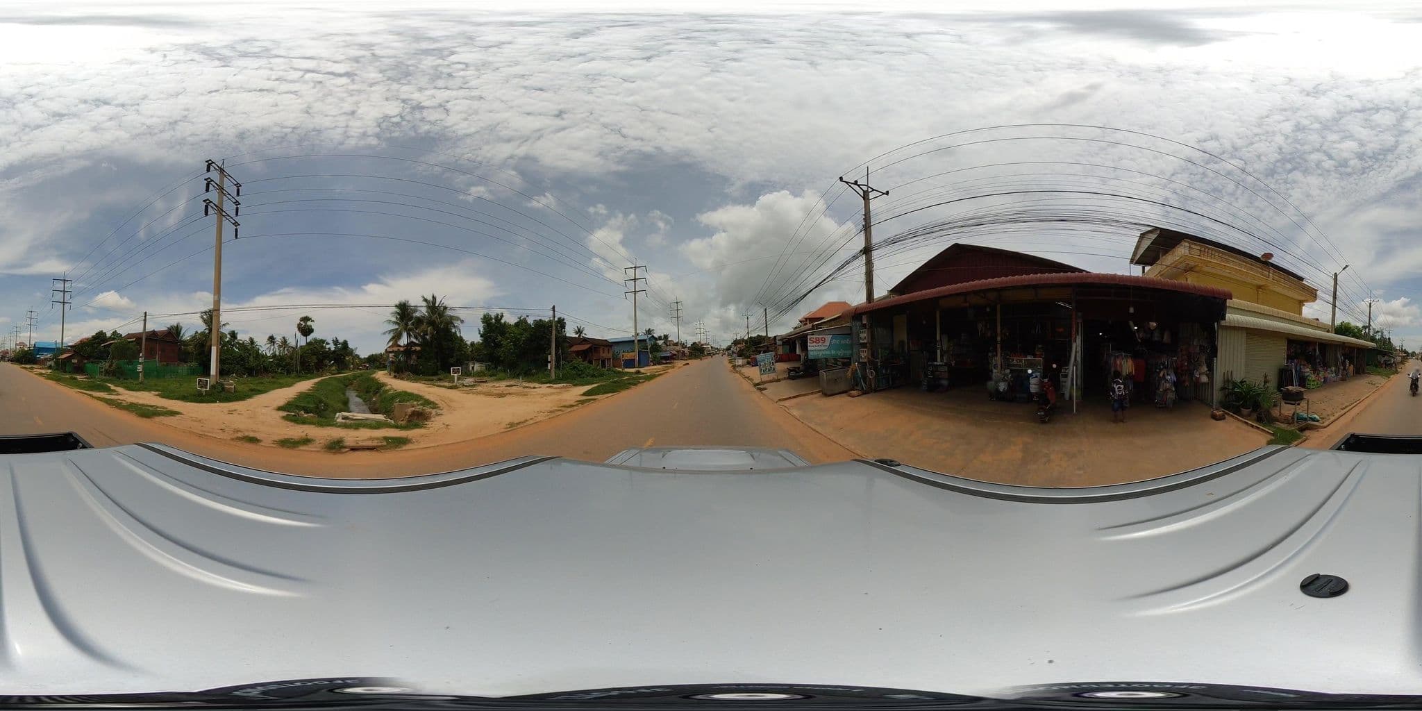 Street view near Le Méridien Angkor, Siem Reap — © ThailandCambodia (CC BY-SA · Mapillary)