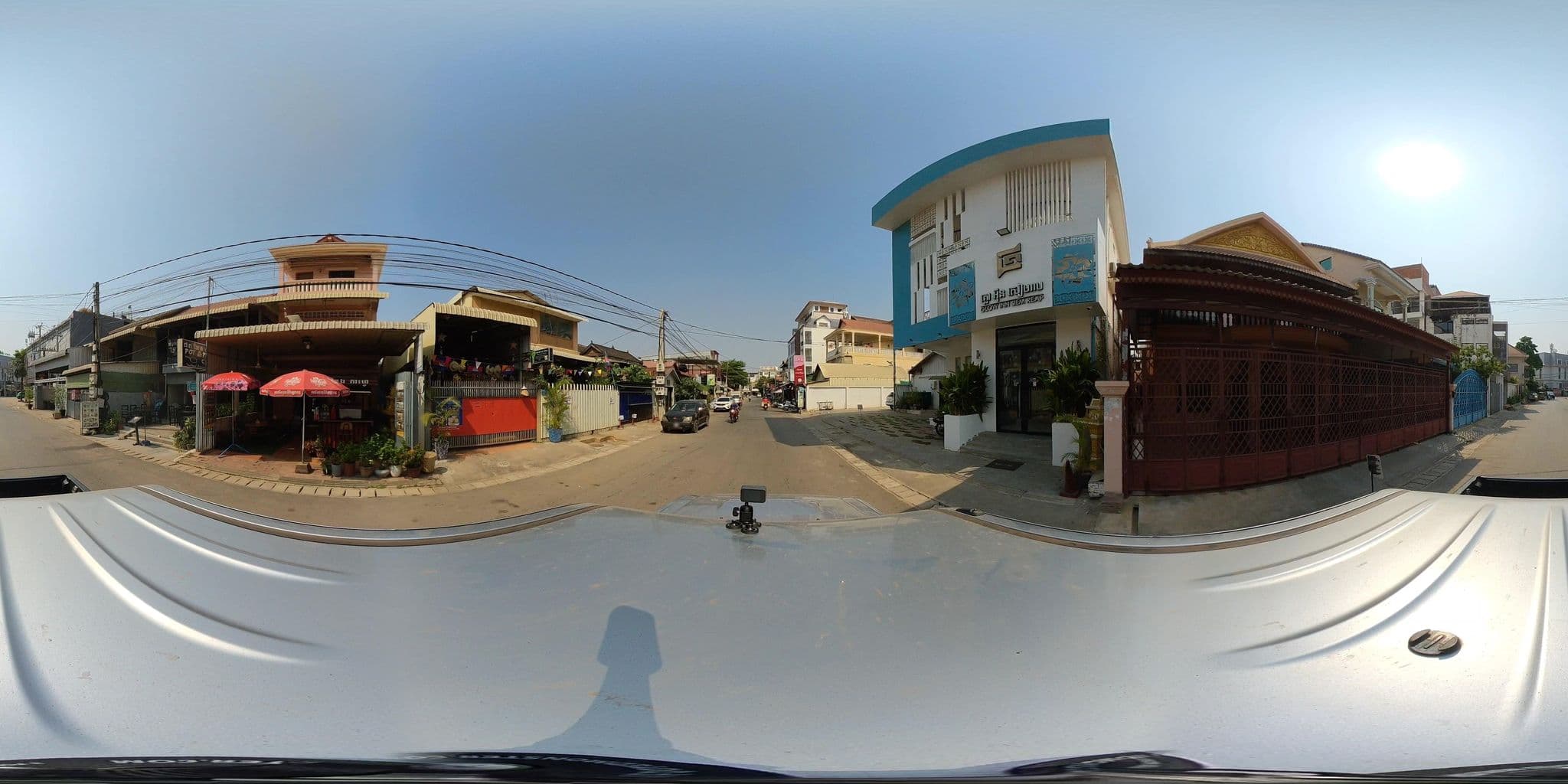 Street view near Glow Inn Siem Reap, Siem Reap — © ThailandCambodia (CC BY-SA · Mapillary)