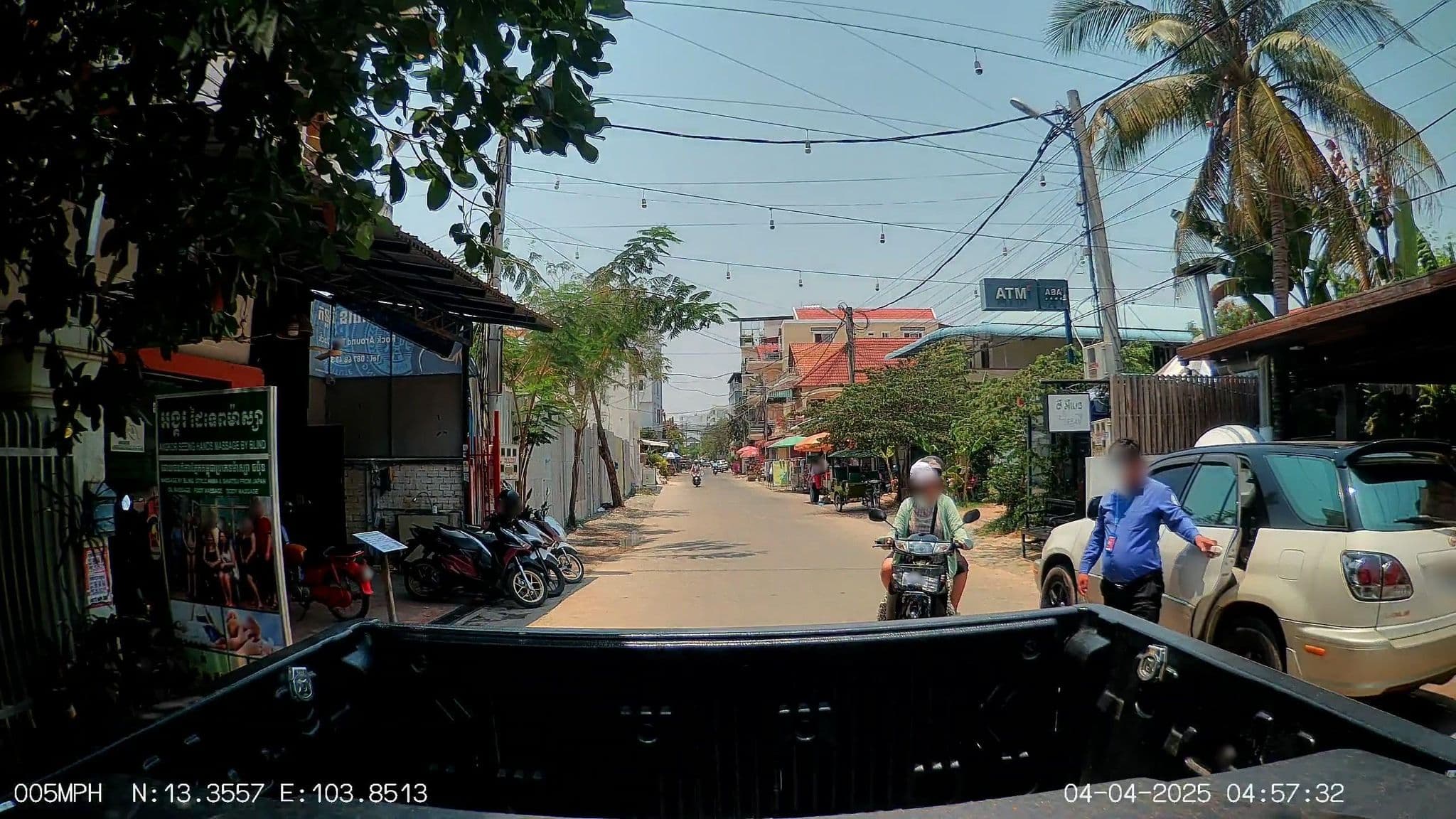 Street view near Secret Pavilion Boutique Villa, Siem Reap — © ThailandCambodia (CC BY-SA · Mapillary)