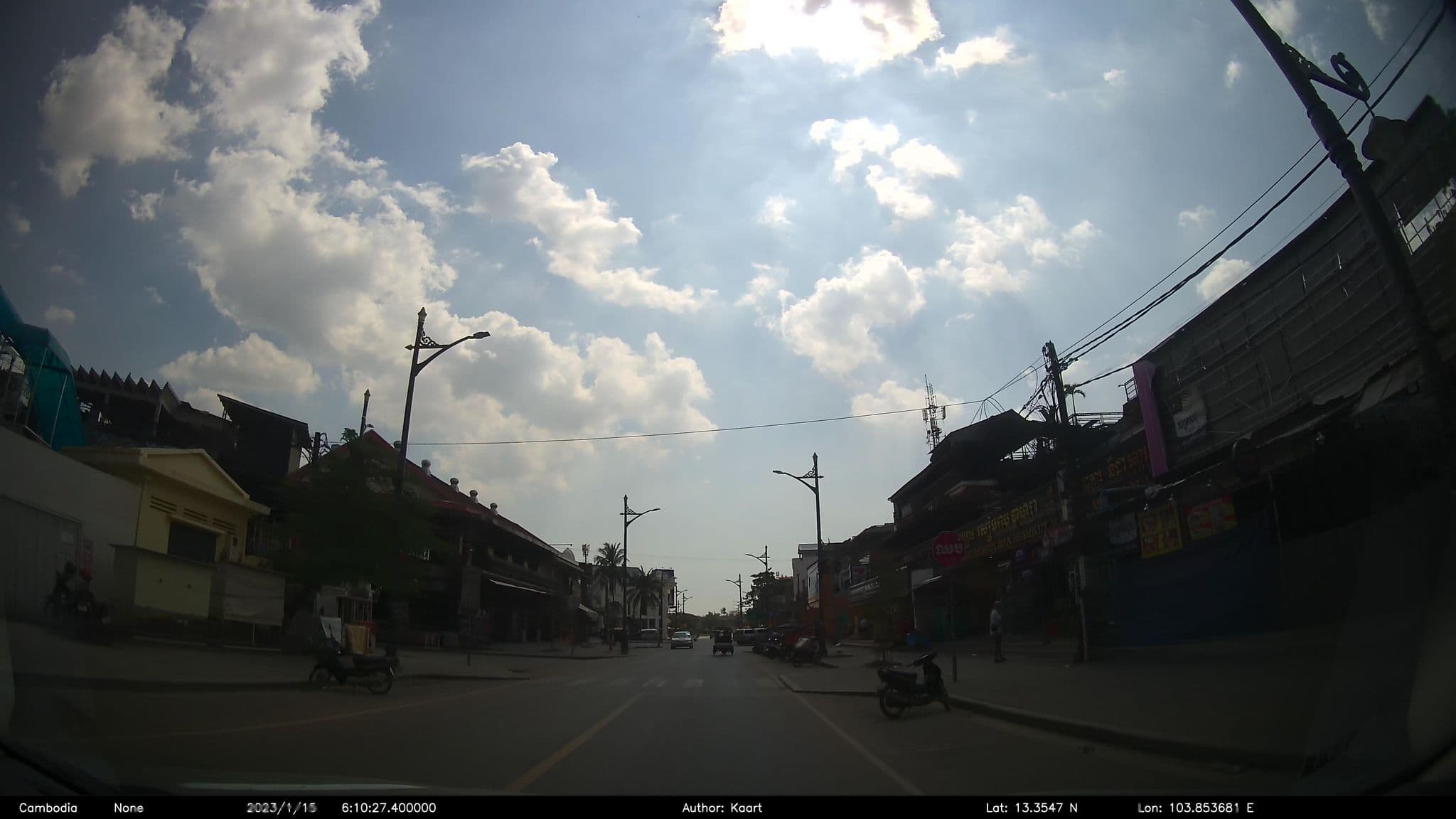 Street view near Heart Of Angkor Guesthouse, Siem Reap — © kaart_2 (CC BY-SA · Mapillary)