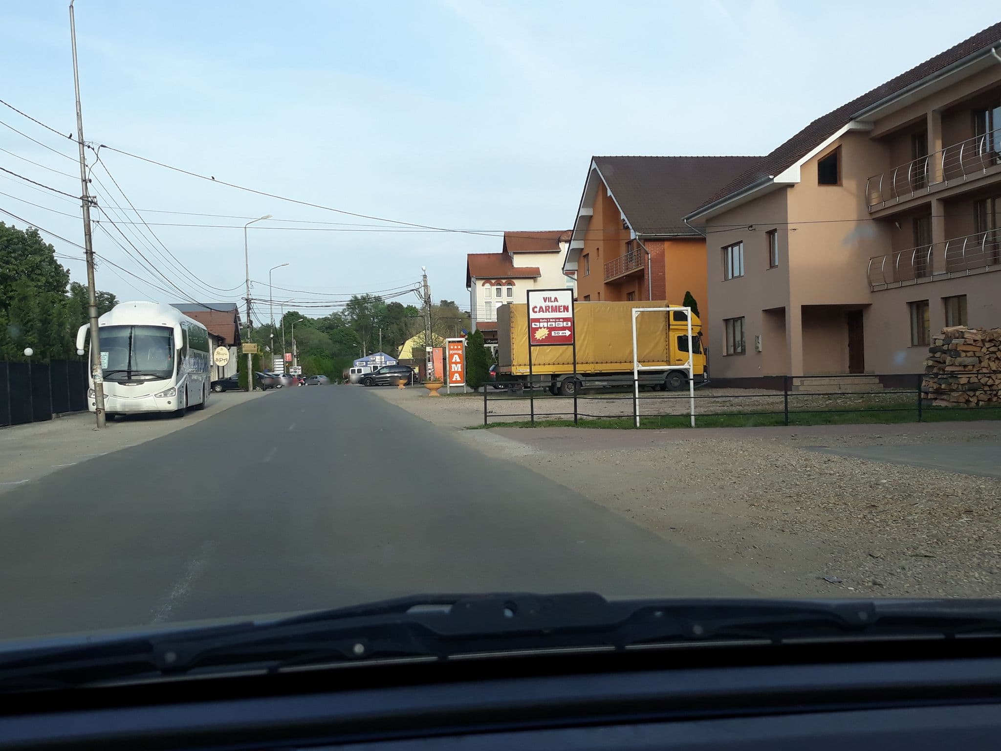 Street view near Pensiunea Mădălina, Cordău — © murmidon (CC BY-SA · Mapillary)