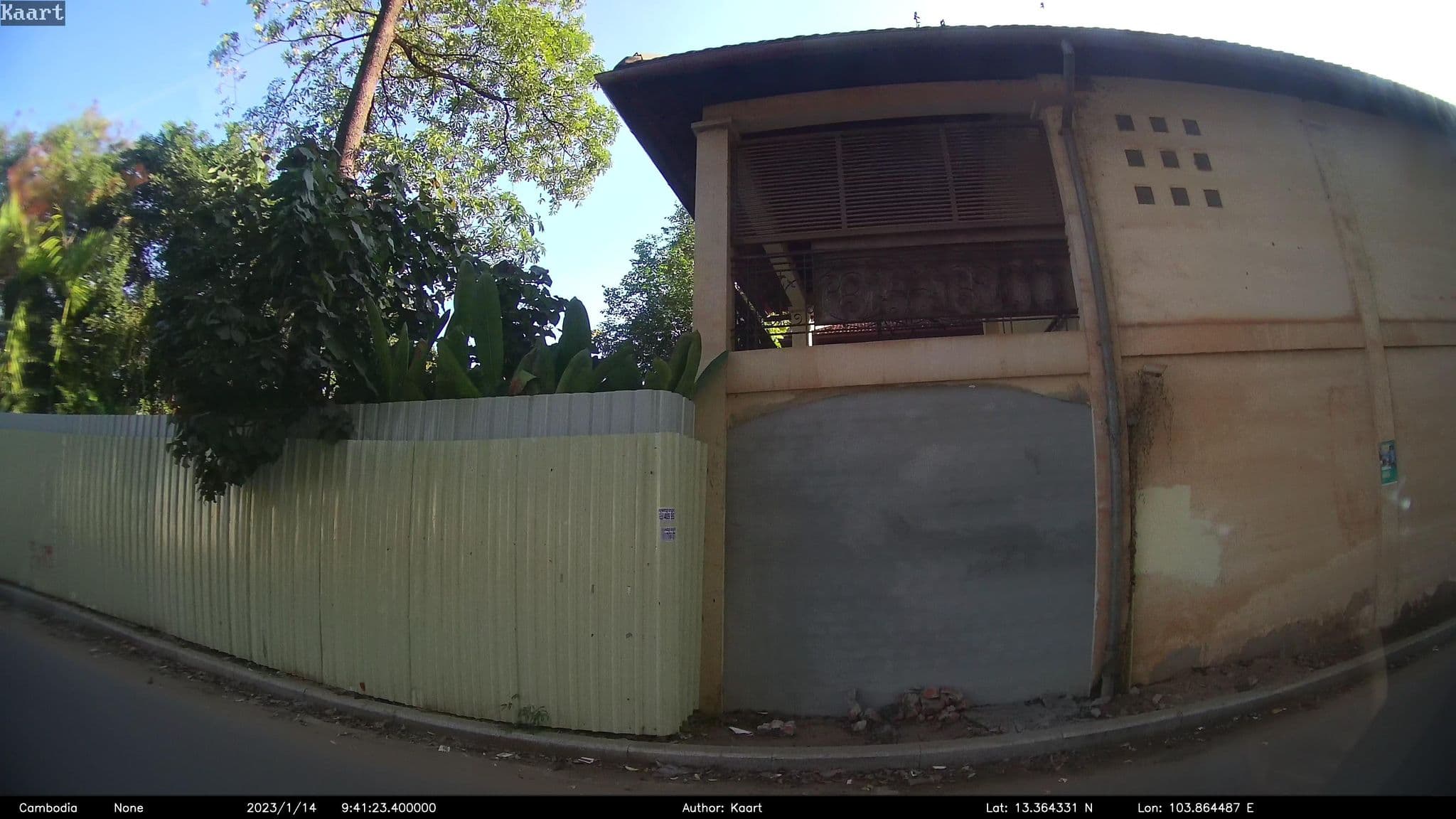 Street view near Heritage Suites Hotel Pool, Siem Reap — © kaart_2 (CC BY-SA · Mapillary)