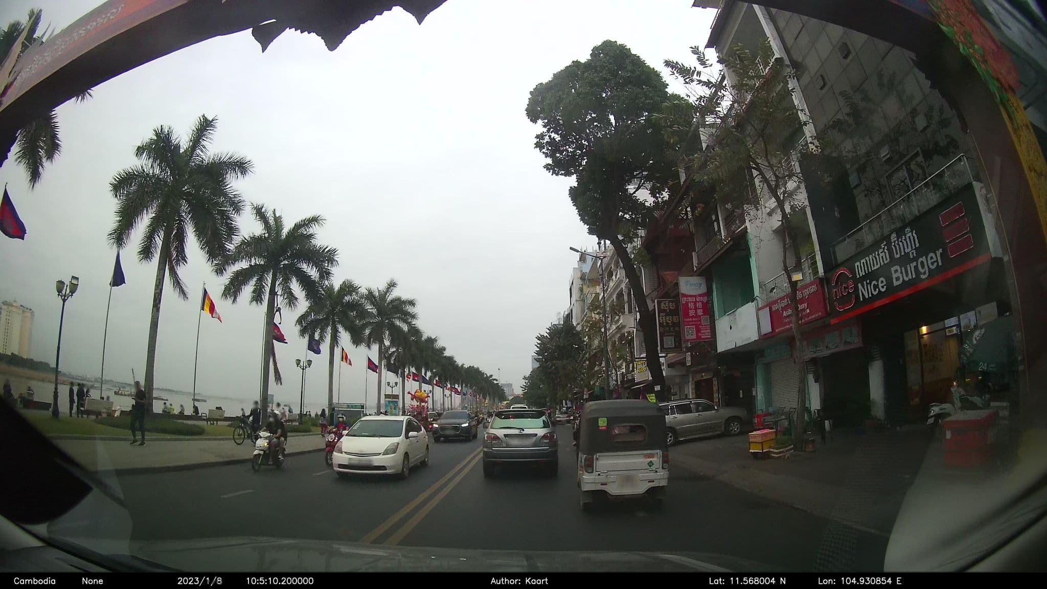 Street view near Jaya, Phnom Penh — © kaart_2 (CC BY-SA · Mapillary)