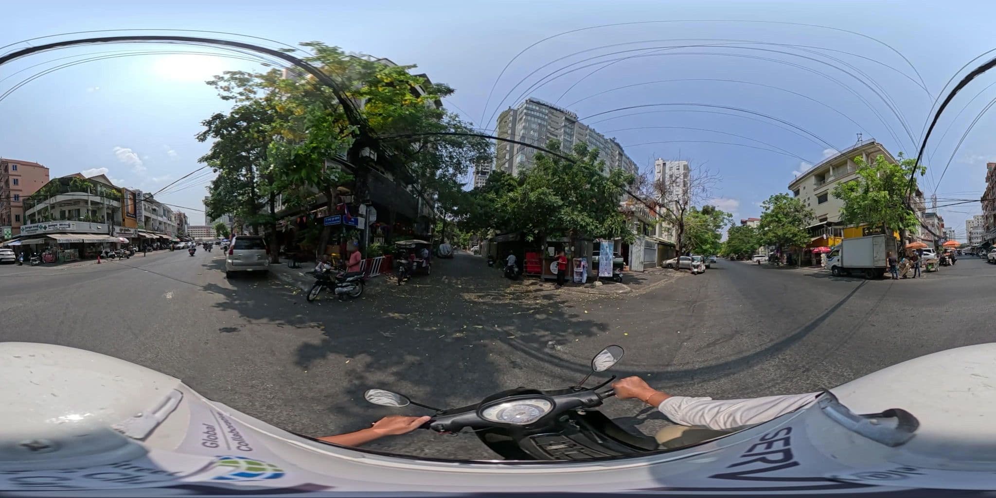 Street view near Wh Residence, Phnom Penh — © vteck (CC BY-SA · Mapillary)