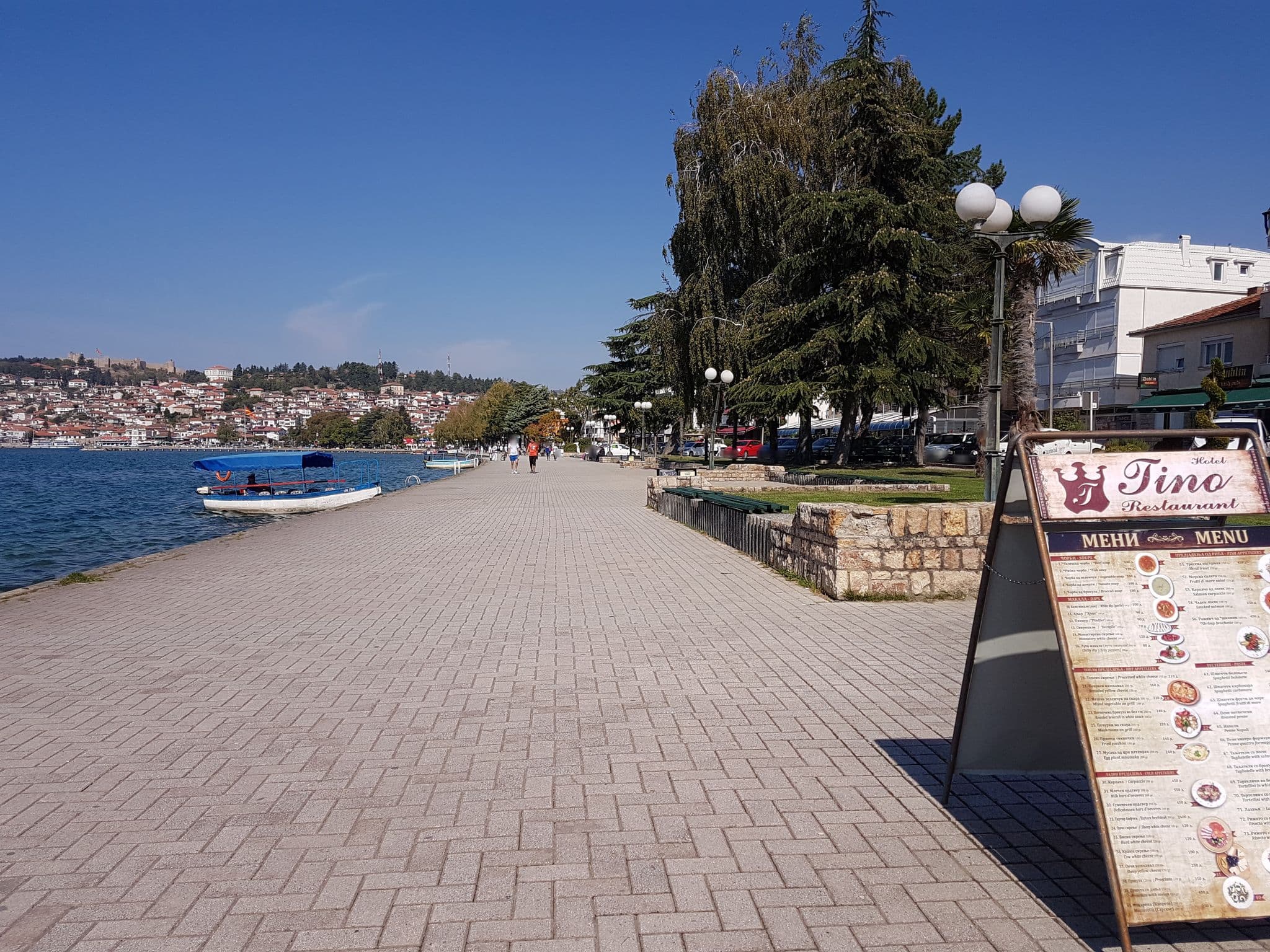 Street view near Tino Hotel Ohrid, Ohrid — © medix (CC BY-SA · Mapillary)