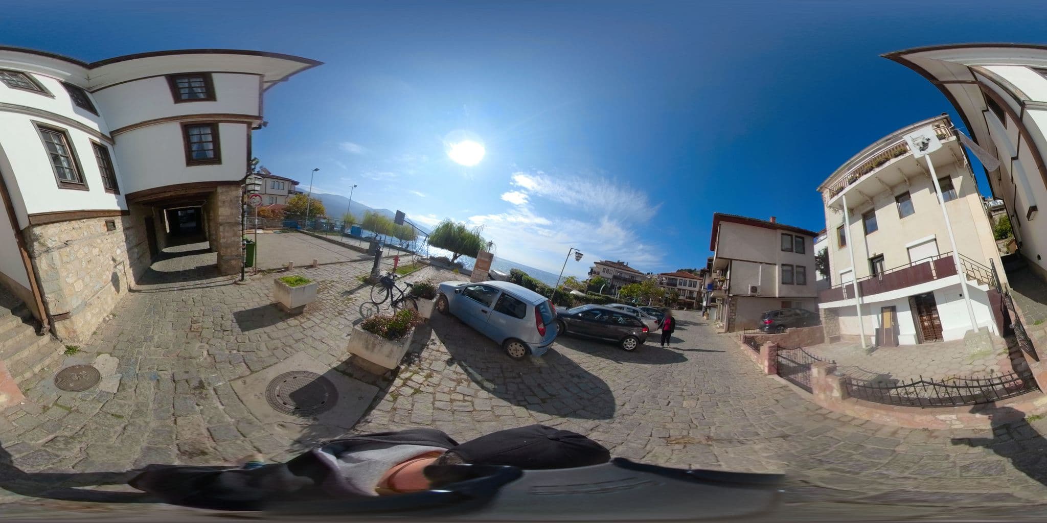 Street view near Vila Lucija, Ohrid — © akyrkou (CC BY-SA · Mapillary)