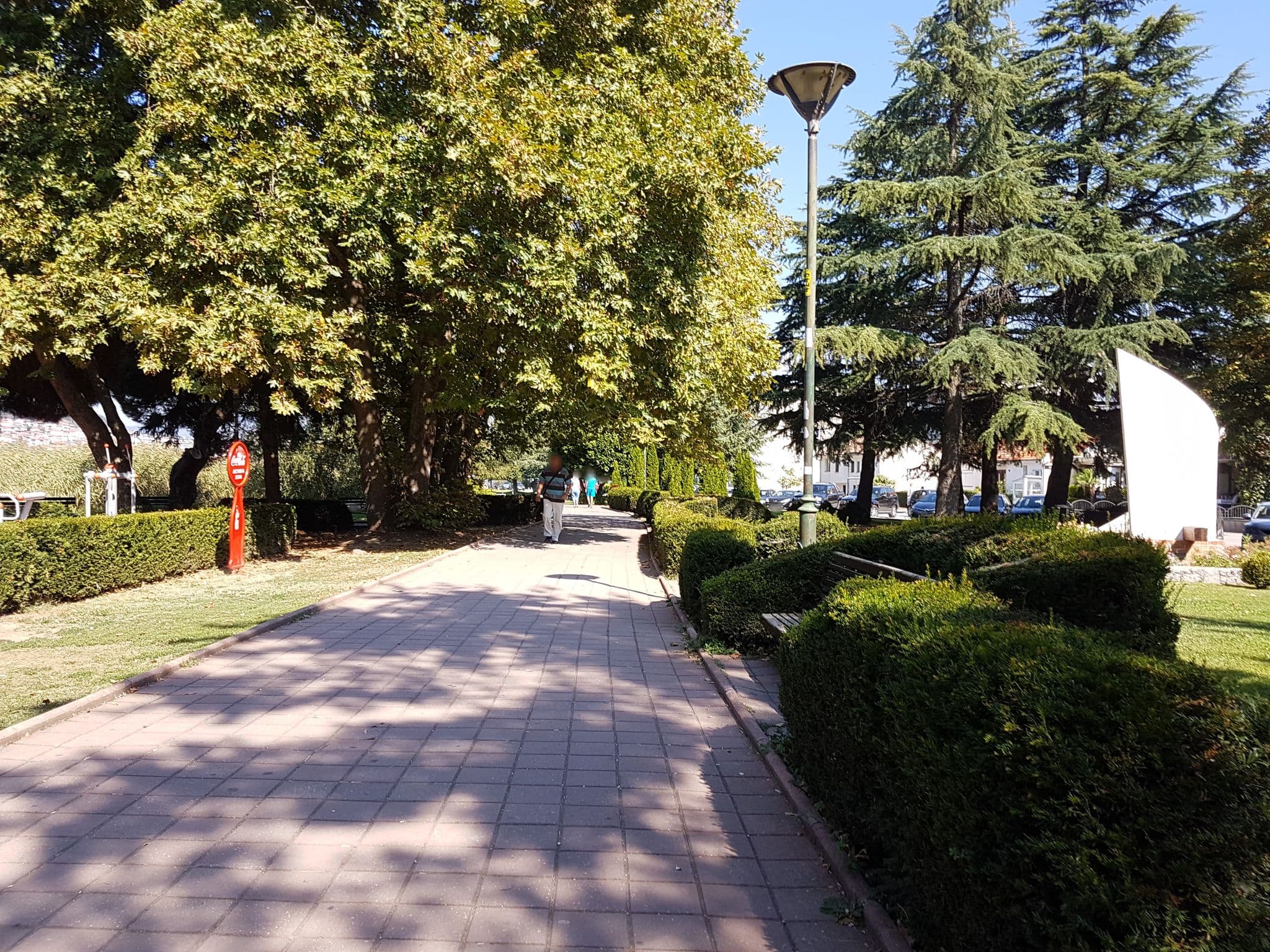 Street view near Vila Biljana, Ohrid — © medix (CC BY-SA · Mapillary)