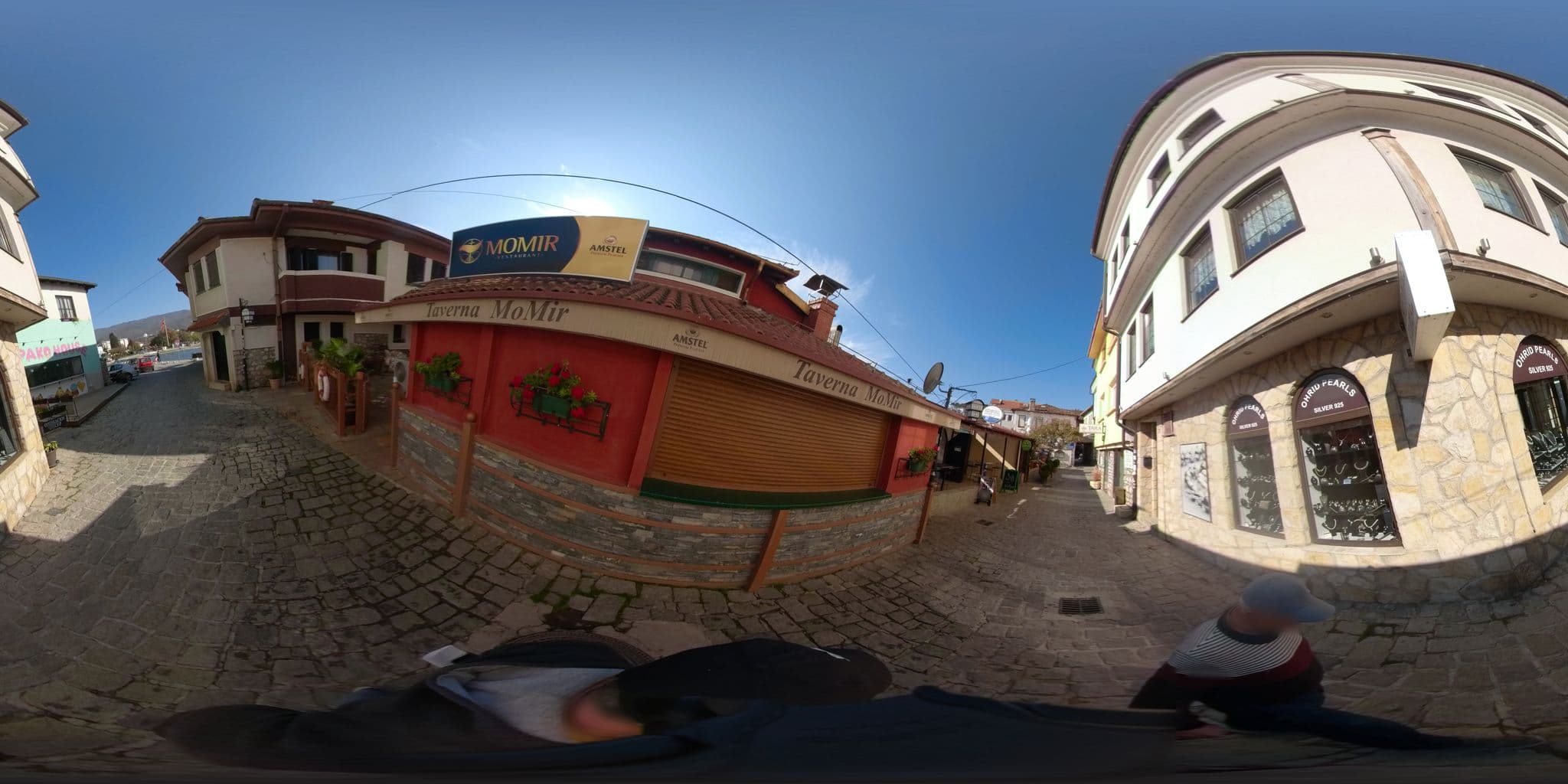 Street view near Villa Afrodita Lake View, Ohrid — © akyrkou (CC BY-SA · Mapillary)
