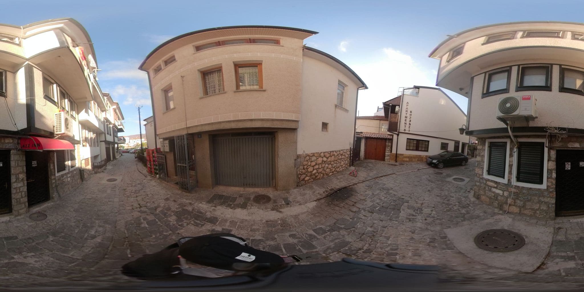 Street view near Private Rooms Кај Филеви, Ohrid — © akyrkou (CC BY-SA · Mapillary)