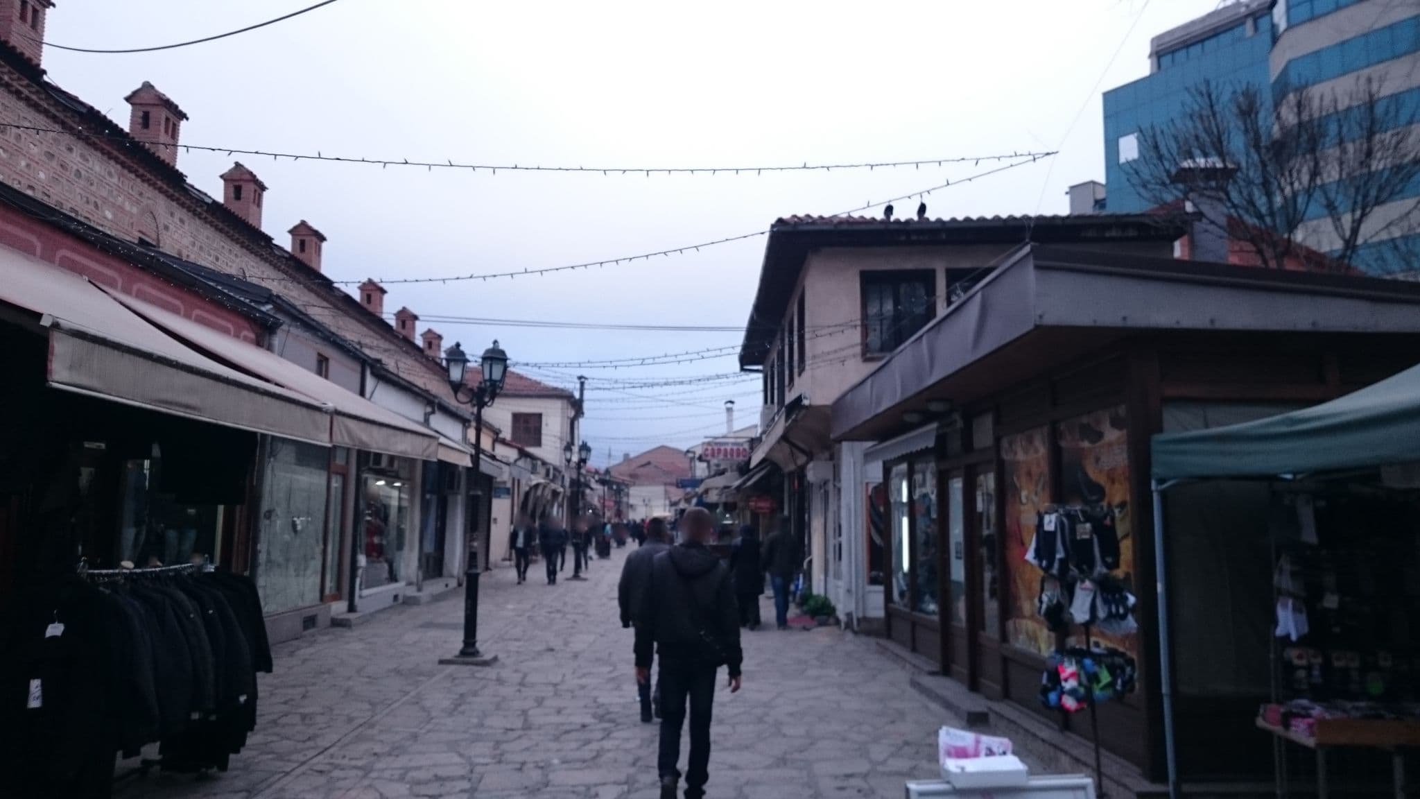 Street view near Hotel Corona, Skopje — © mrjones (CC BY-SA · Mapillary)