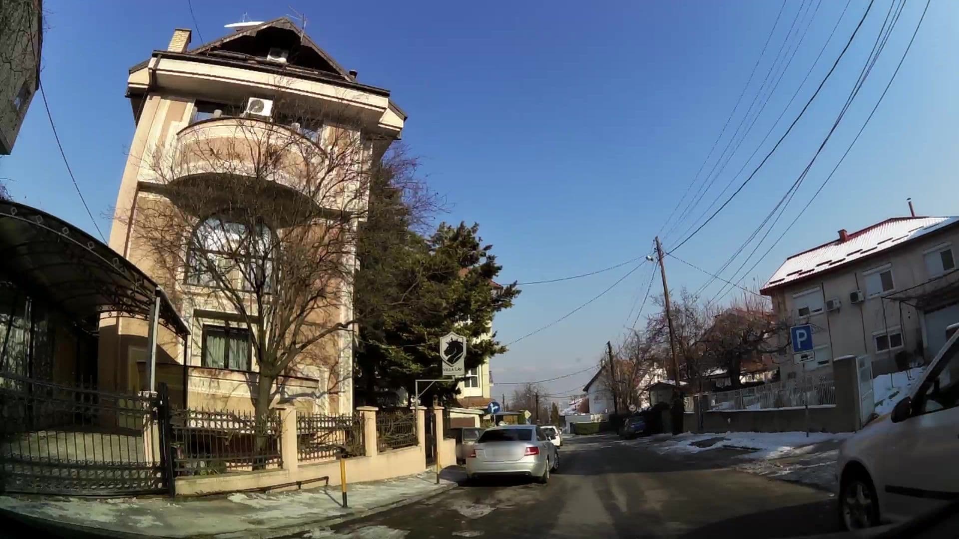Street view near Hotel Villa Lav, Skopje — © kaartcam (CC BY-SA · Mapillary)