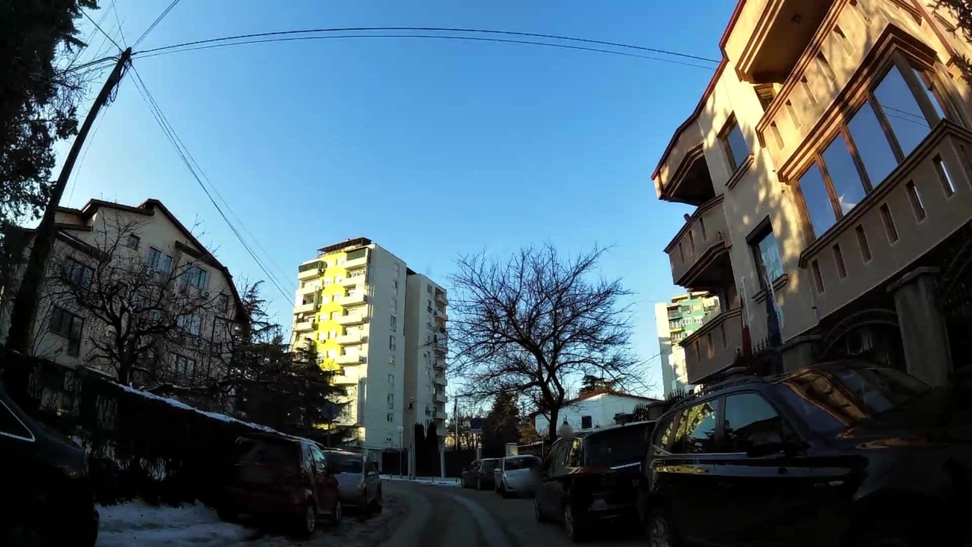 Street view near Hotel Vuk, Skopje — © kaartcam (CC BY-SA · Mapillary)