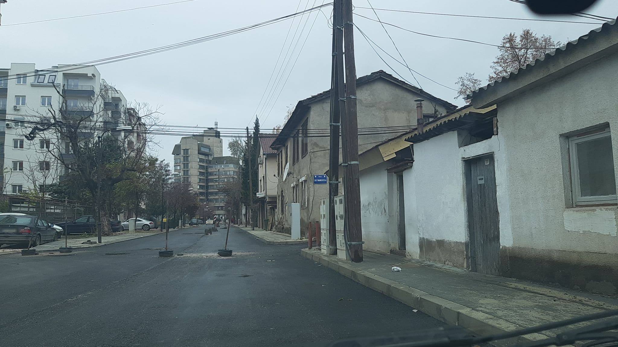 Street view near Urban Hostel & Apartments, Skopje — © hristijang (CC BY-SA · Mapillary)