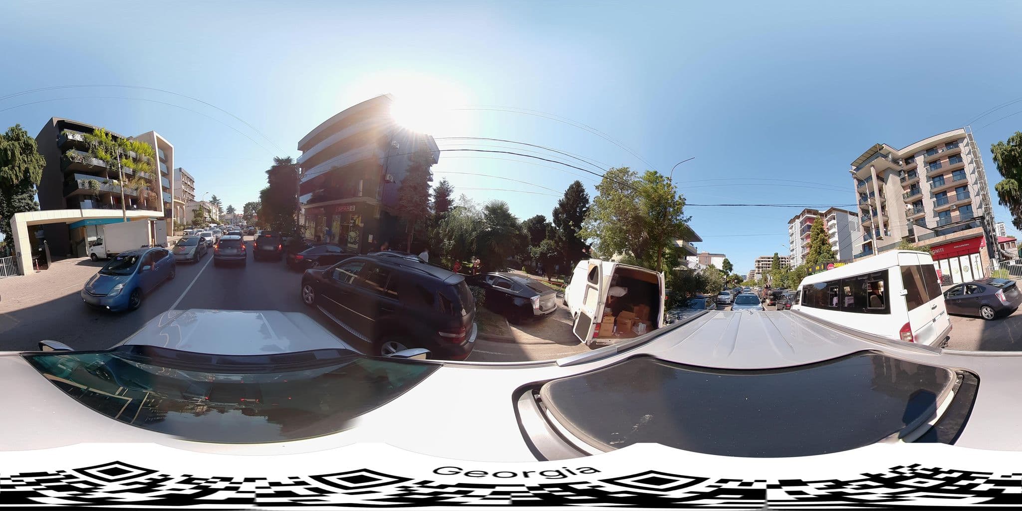 Street view near Penzion Nina, Kobuleti — © bumbeishvili (CC BY-SA · Mapillary)