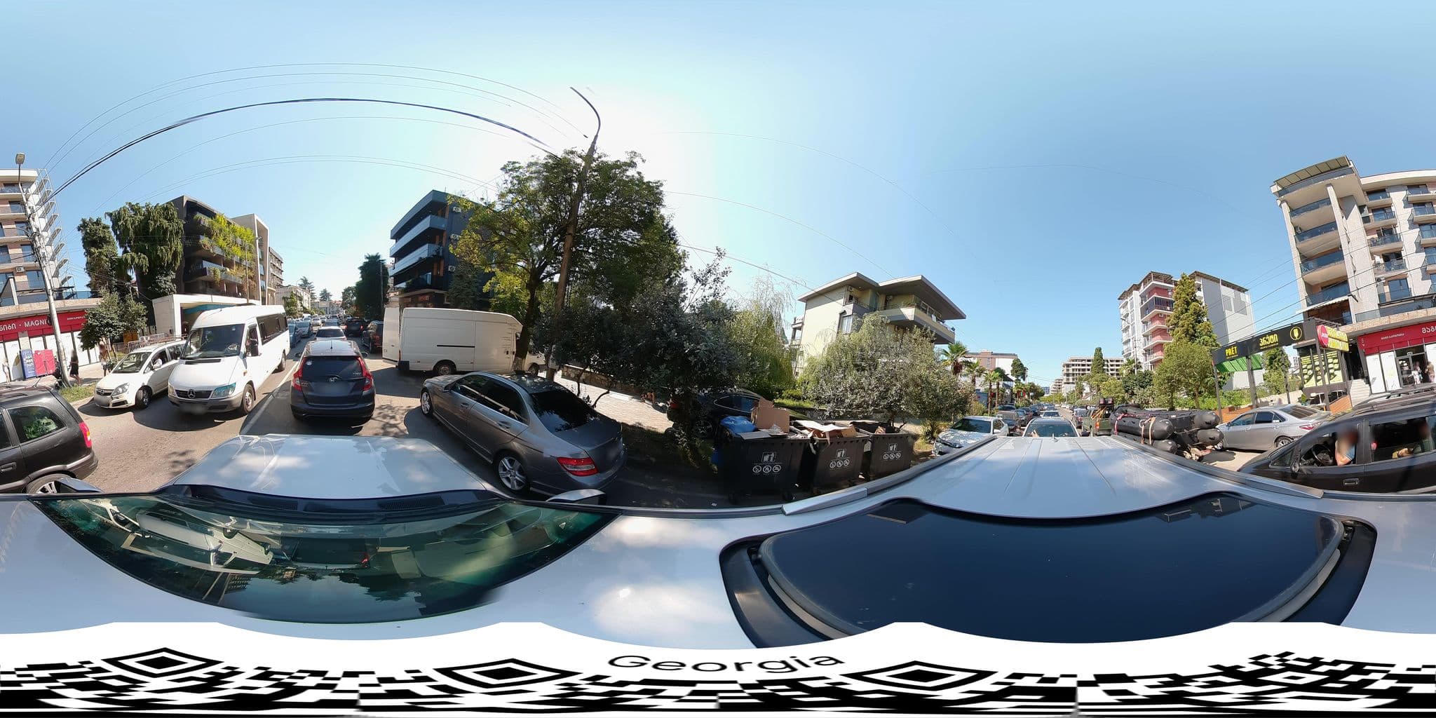 Street view near Hotel Irise, Kobuleti — © bumbeishvili (CC BY-SA · Mapillary)