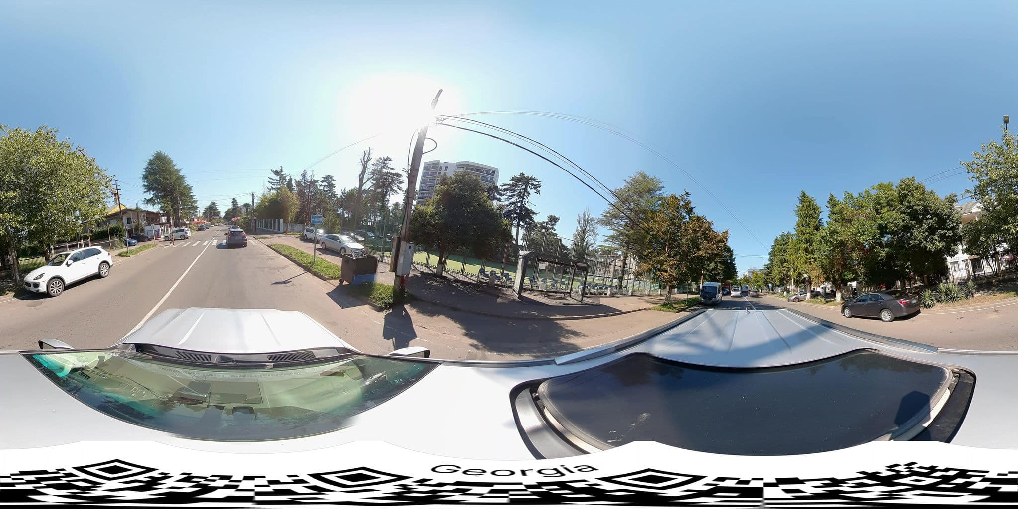 Street view near Kobuleti Belgrad Hotel, Kobuleti — © bumbeishvili (CC BY-SA · Mapillary)