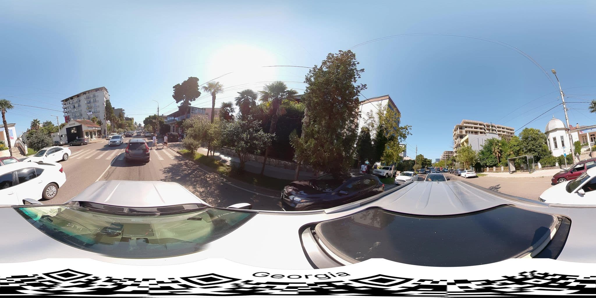 Street view near Guest House Nina, Kobuleti — © bumbeishvili (CC BY-SA · Mapillary)
