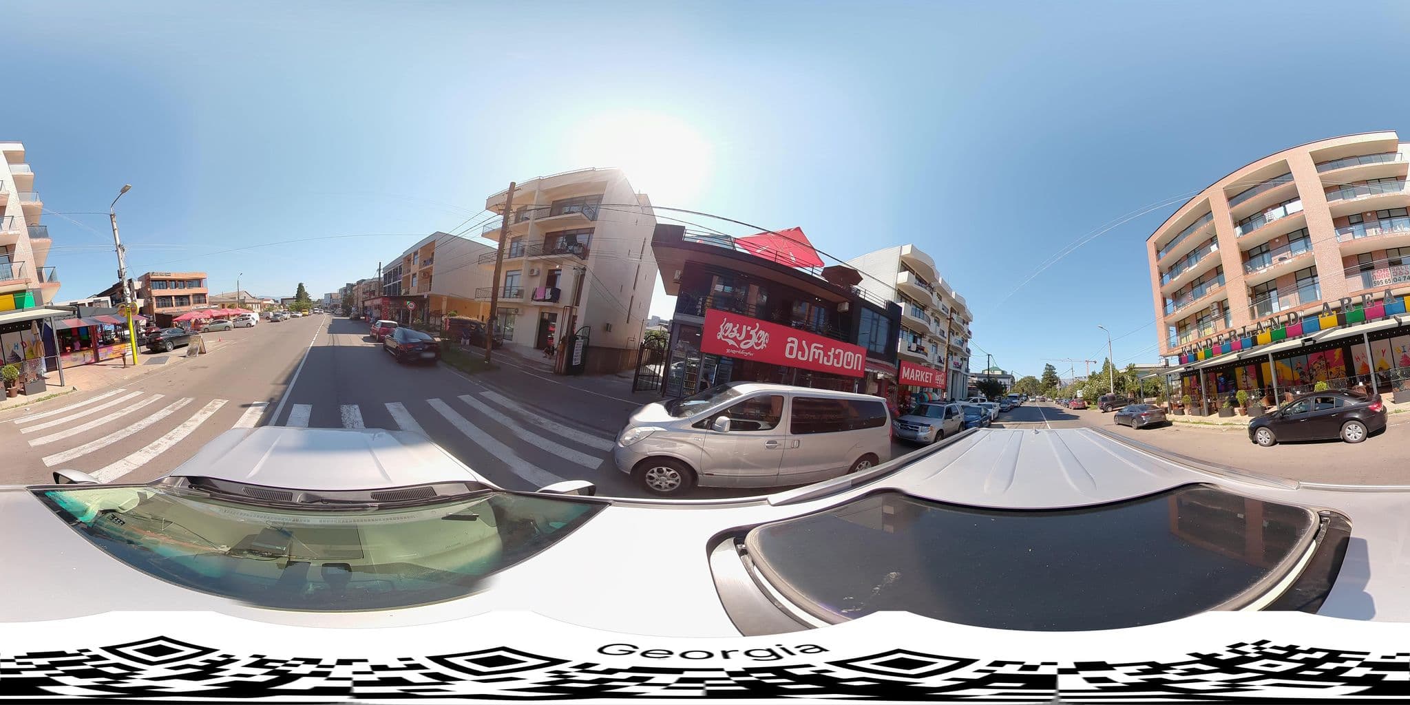 Street view near Maya's hotel XD, Kobuleti — © bumbeishvili (CC BY-SA · Mapillary)