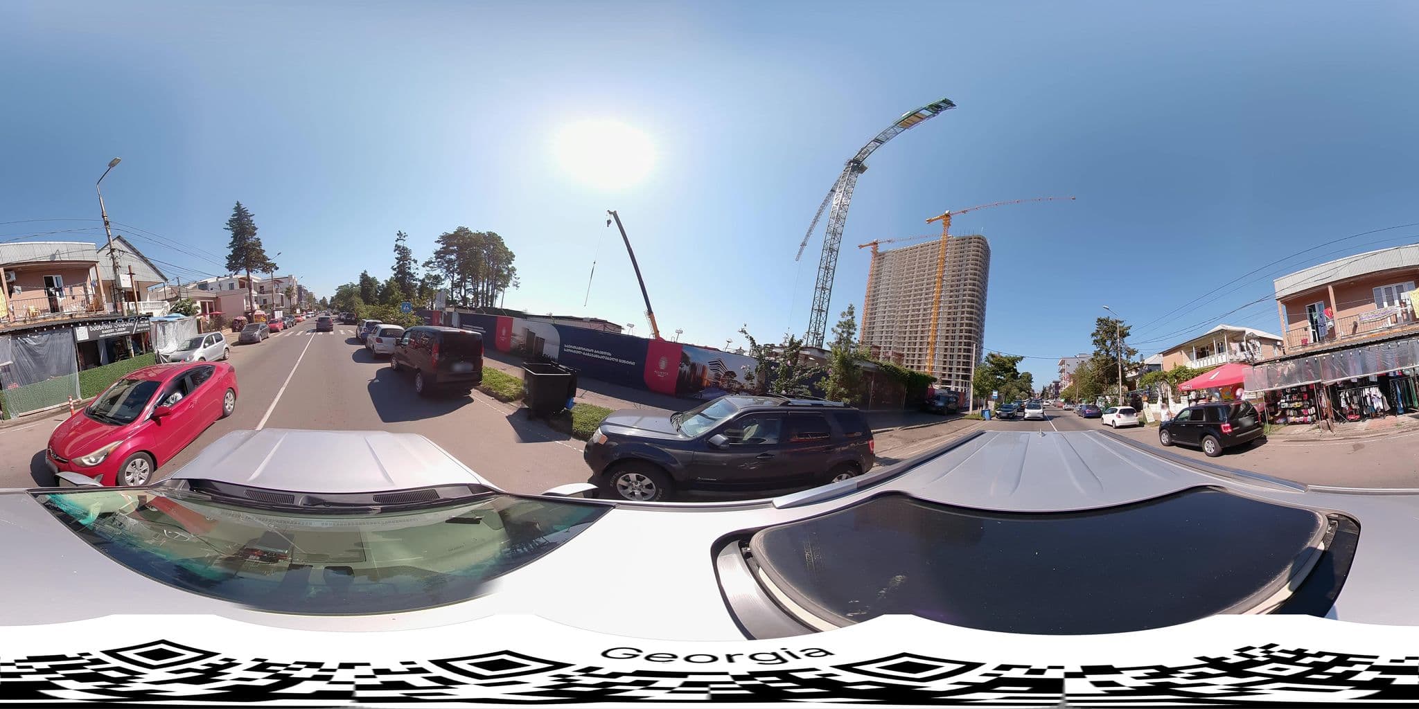 Street view near Hotel Gorizont, Kobuleti — © bumbeishvili (CC BY-SA · Mapillary)