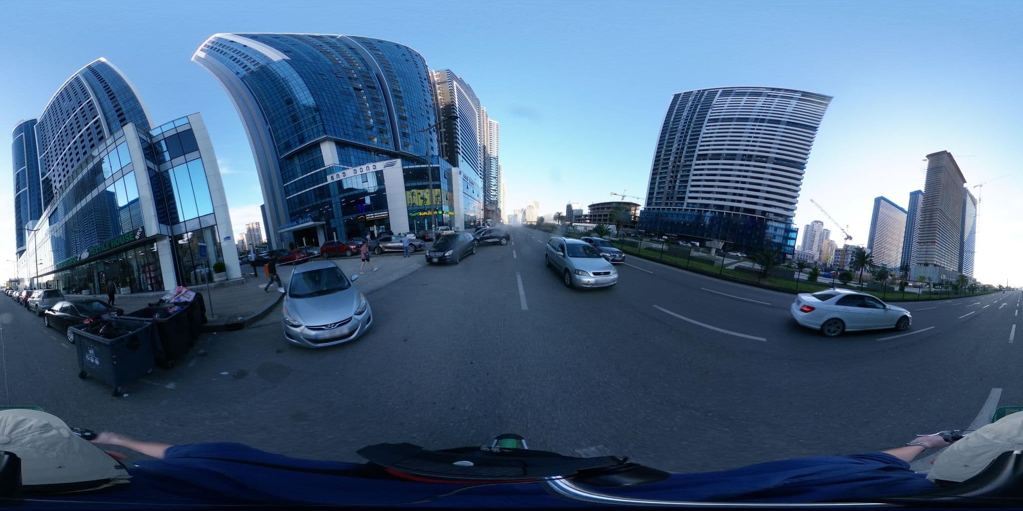 Street view near New Wave Hotel, Batumi — © emptychild (CC BY-SA · Mapillary)