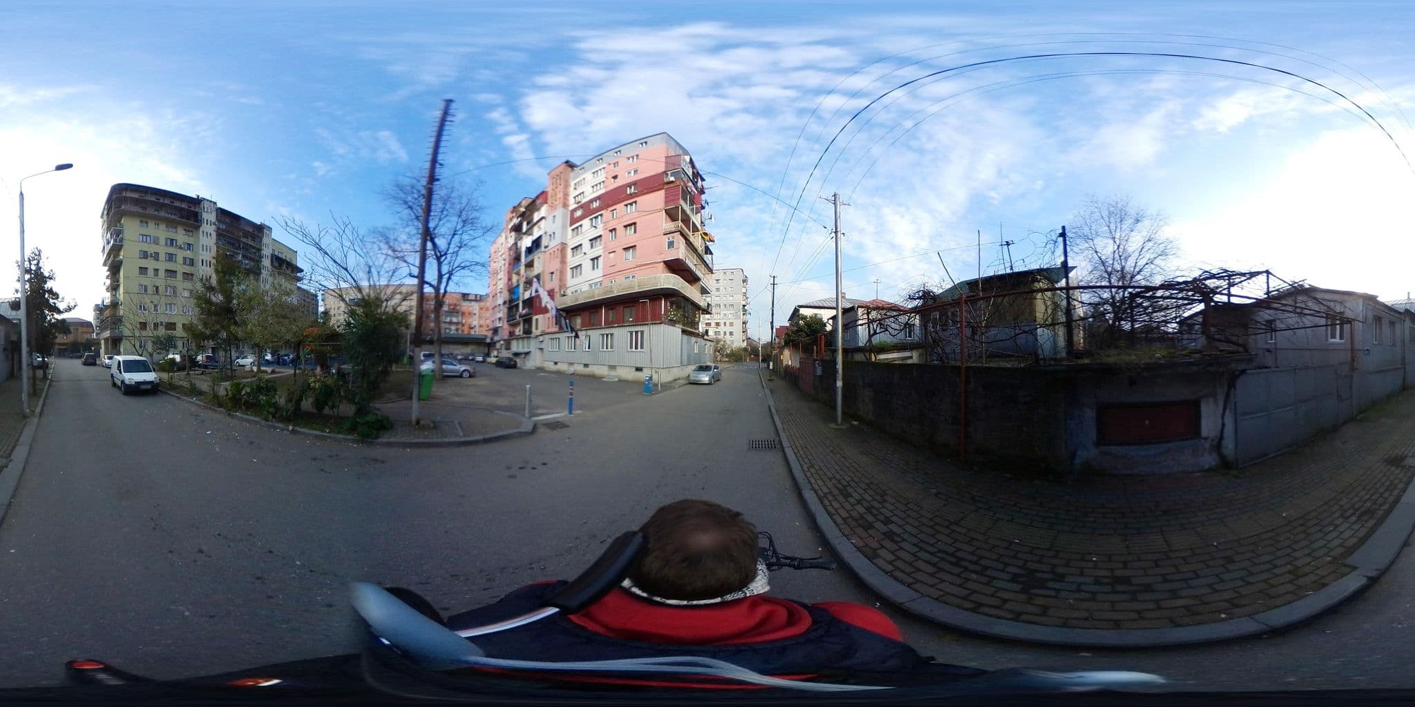 Street view near Butkhuza's Home - ბუთხუზასთან, Batumi — © emptychild (CC BY-SA · Mapillary)