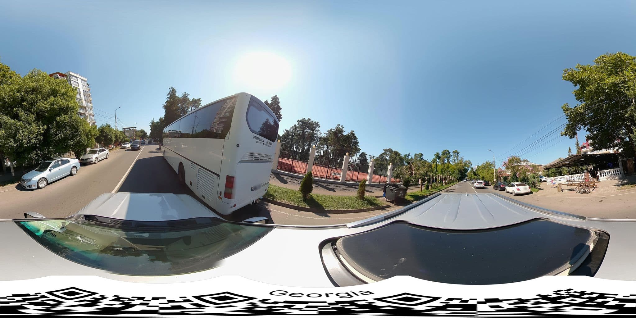 Street view near Sunrise Hotel, Kobuleti — © bumbeishvili (CC BY-SA · Mapillary)