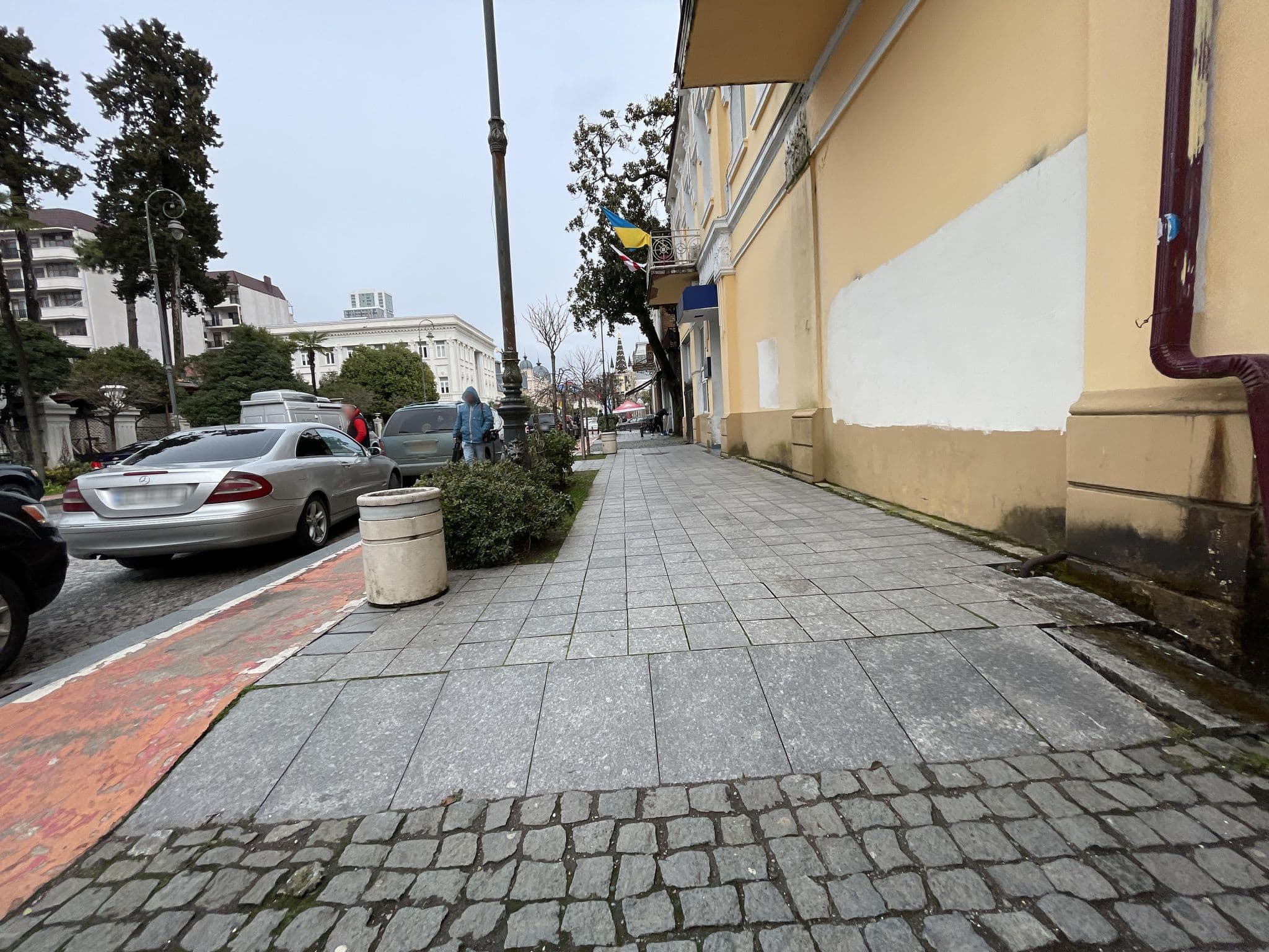 Street view near Eiffel Tower Hostel, Batumi — © egorka (CC BY-SA · Mapillary)