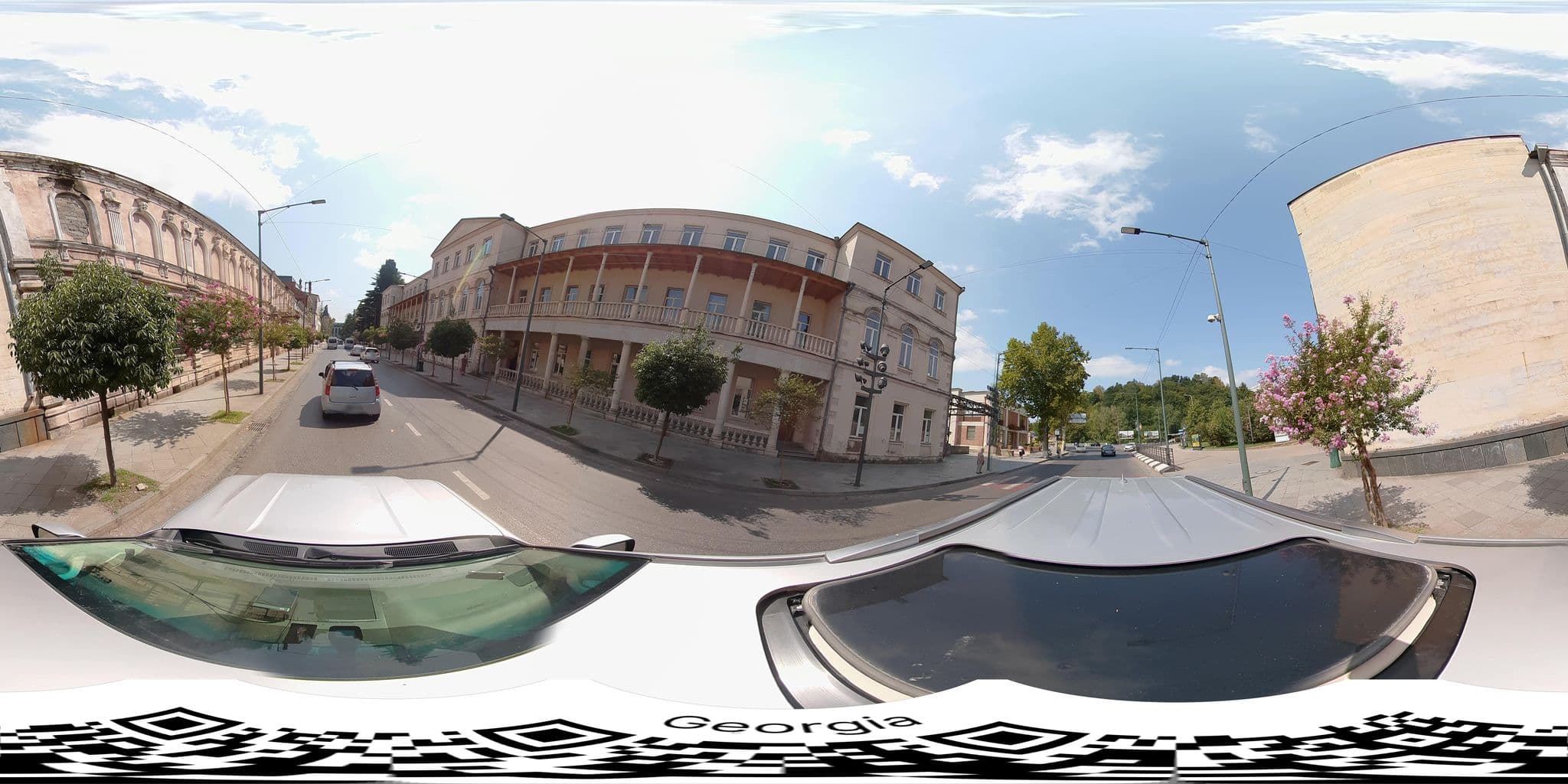 Street view near Guest House Darejani, Kutaisi — © bumbeishvili (CC BY-SA · Mapillary)