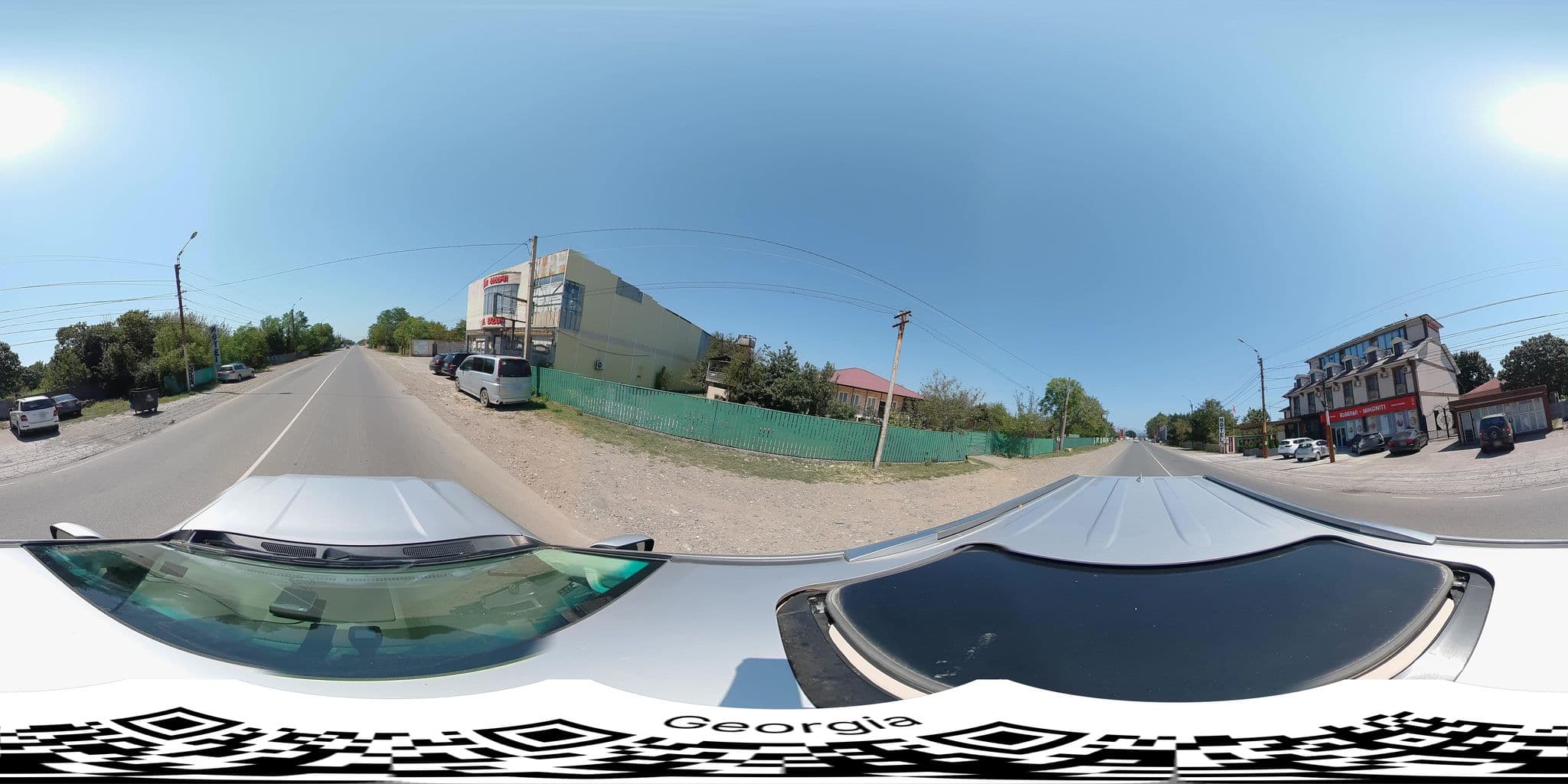 Street view near Garden Hotel, Kutaisi — © bumbeishvili (CC BY-SA · Mapillary)