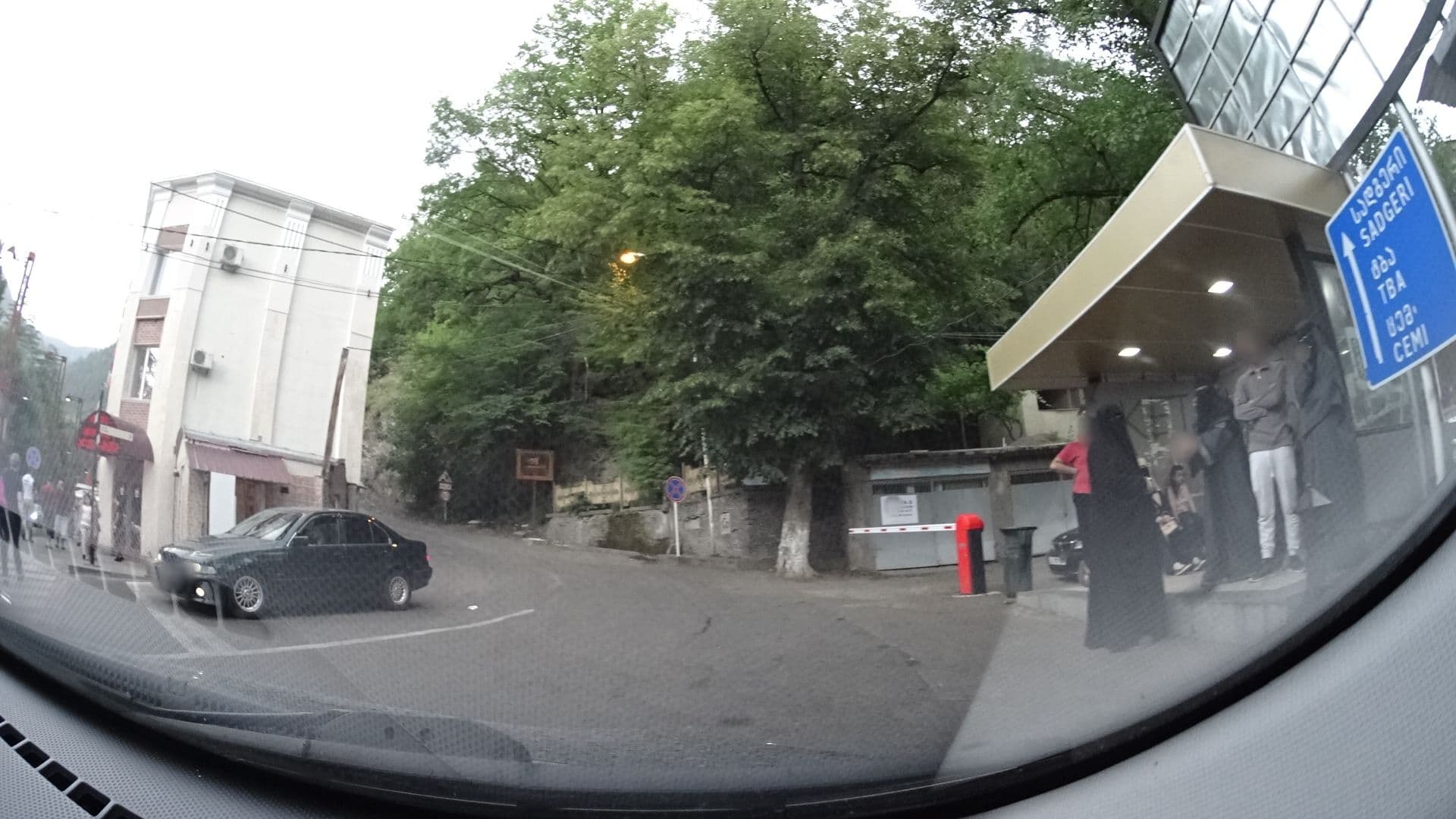 Street view near Alma-Ata Hotel, Borjomi — © sashazykov (CC BY-SA · Mapillary)