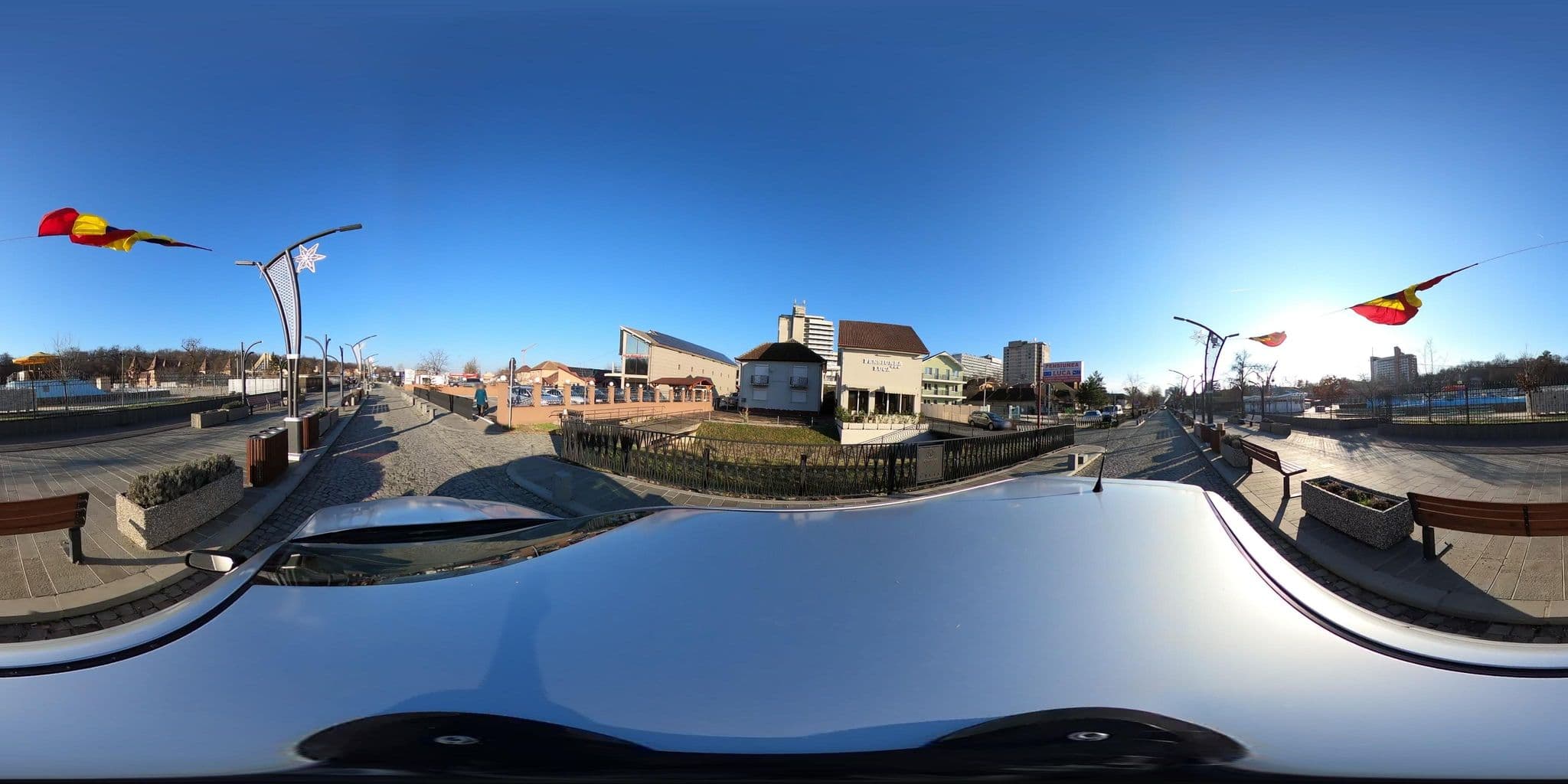 Street view near Pensiunea Luca, Cordău — © gisbihor (CC BY-SA · Mapillary)