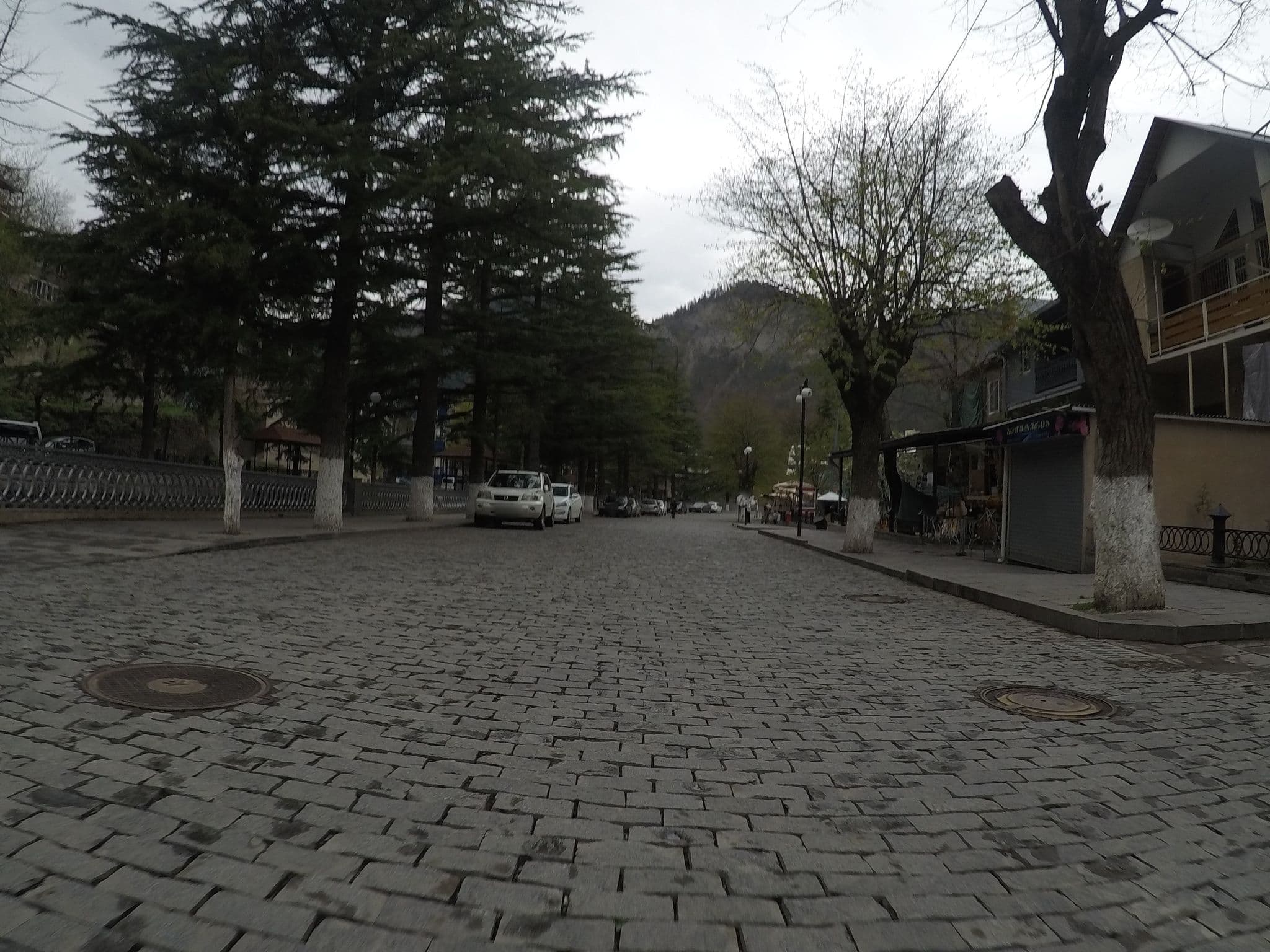 Street view near Nick&David Inn - Borjomi, Borjomi — © chrisbeddow (CC BY-SA · Mapillary)