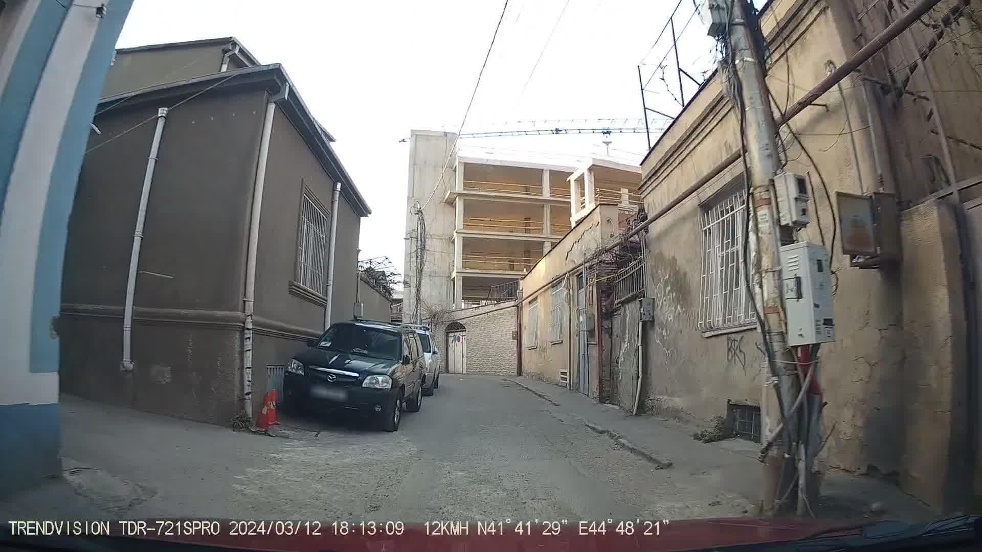 Street view near Guesthouse popova, Tbilisi — © noktoborus (CC BY-SA · Mapillary)