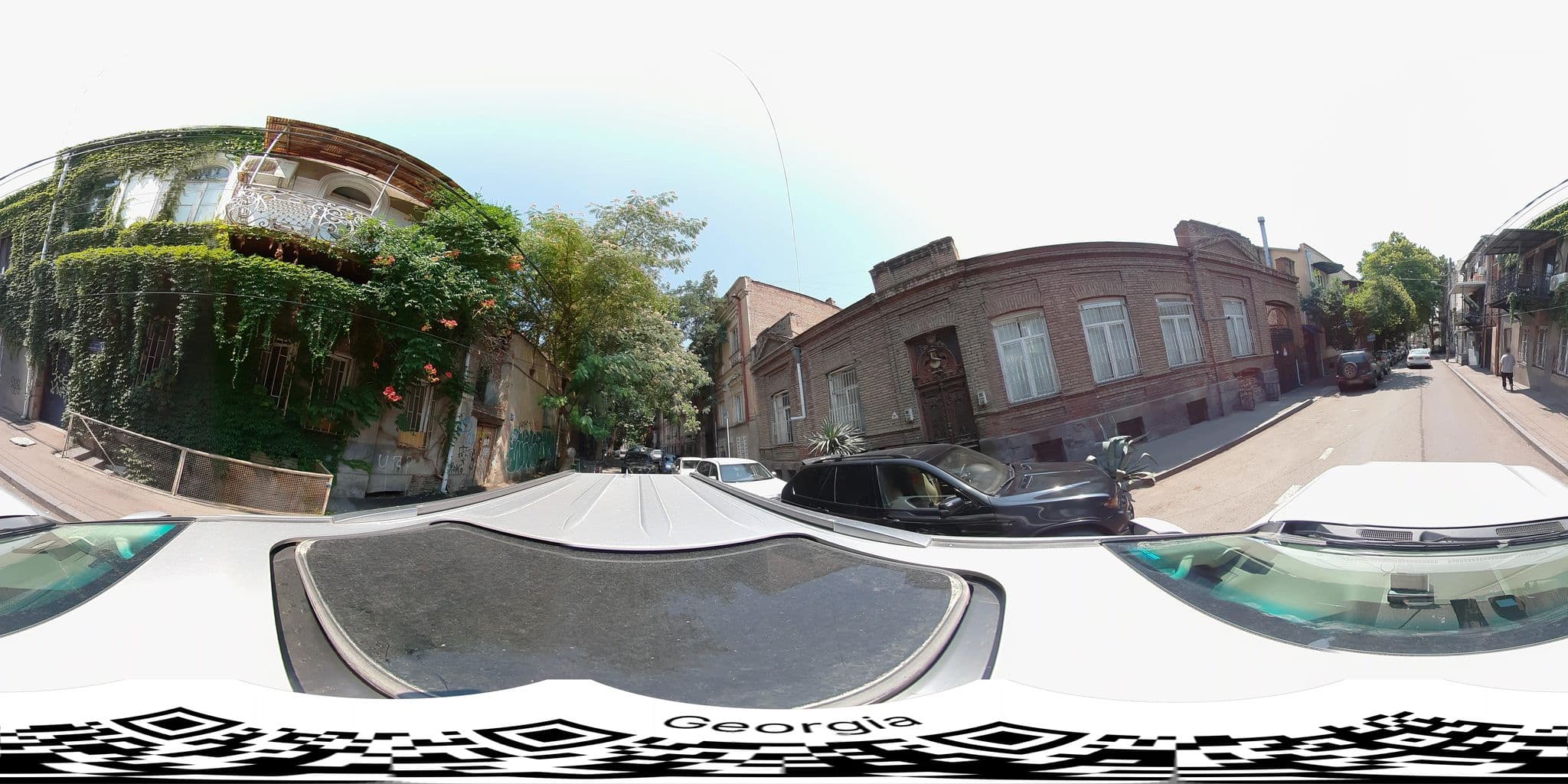 Street view near Guest house Omari, Tbilisi — © bumbeishvili (CC BY-SA · Mapillary)
