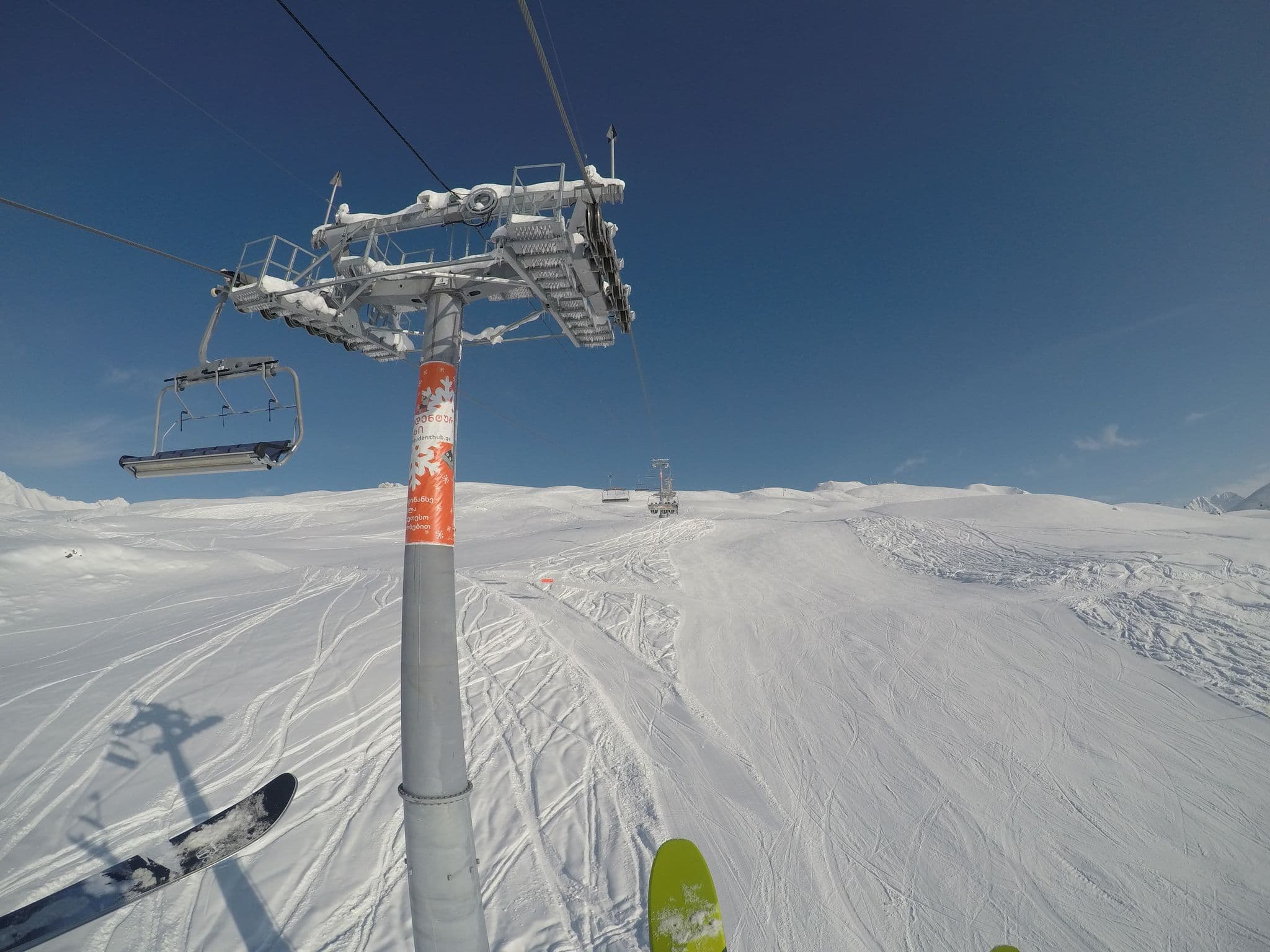 Street view near Gudauri Retro Hotel, Gudauri — © chrisbeddow (CC BY-SA · Mapillary)