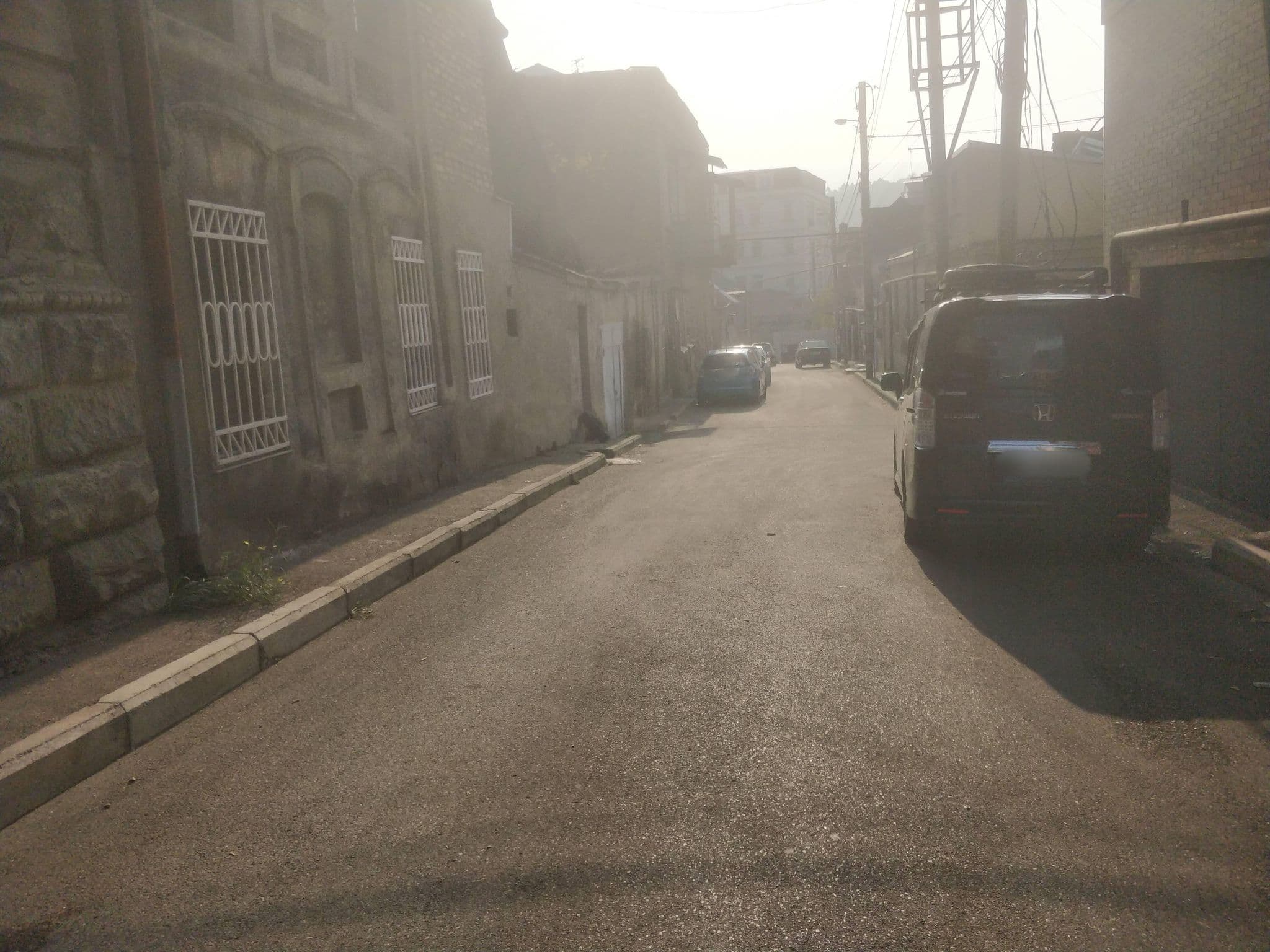 Street view near Hostel Lion, Tbilisi — © dav23r (CC BY-SA · Mapillary)