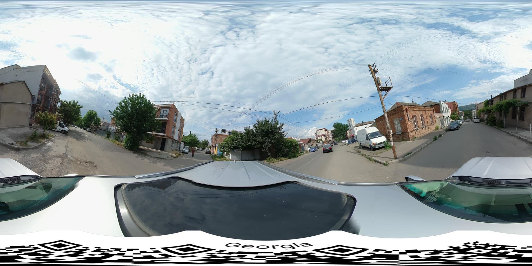Street view near Hotel 27, Tbilisi — © bumbeishvili (CC BY-SA · Mapillary)