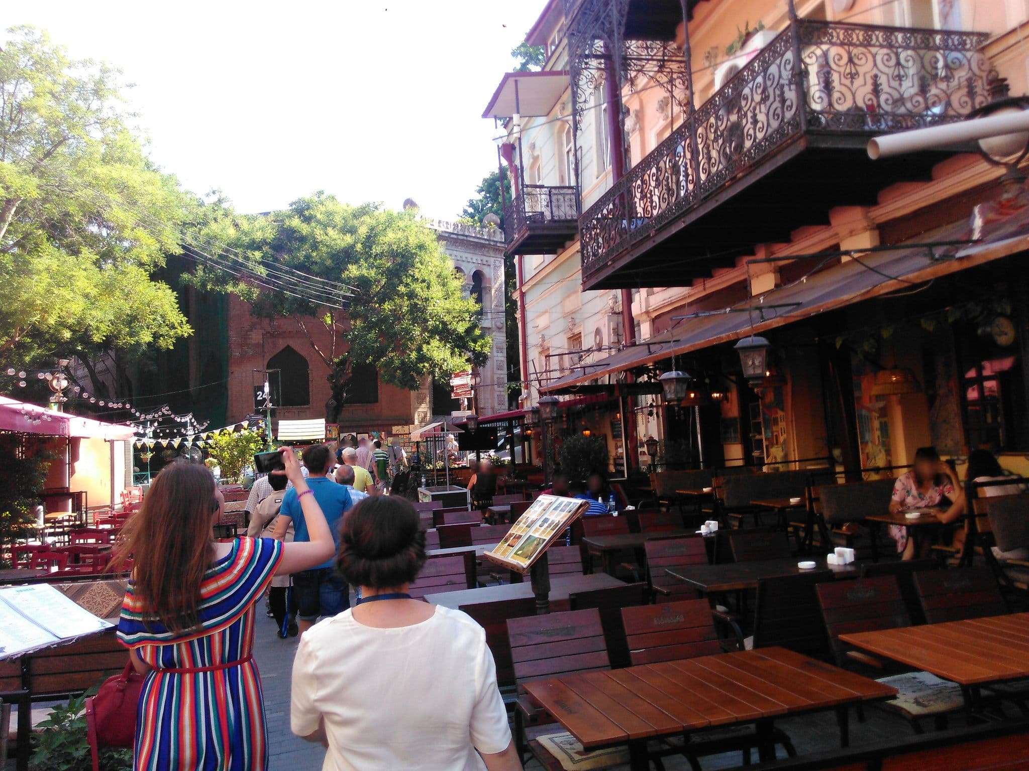 Street view near Hotel Frida, Tbilisi — © wowik (CC BY-SA · Mapillary)
