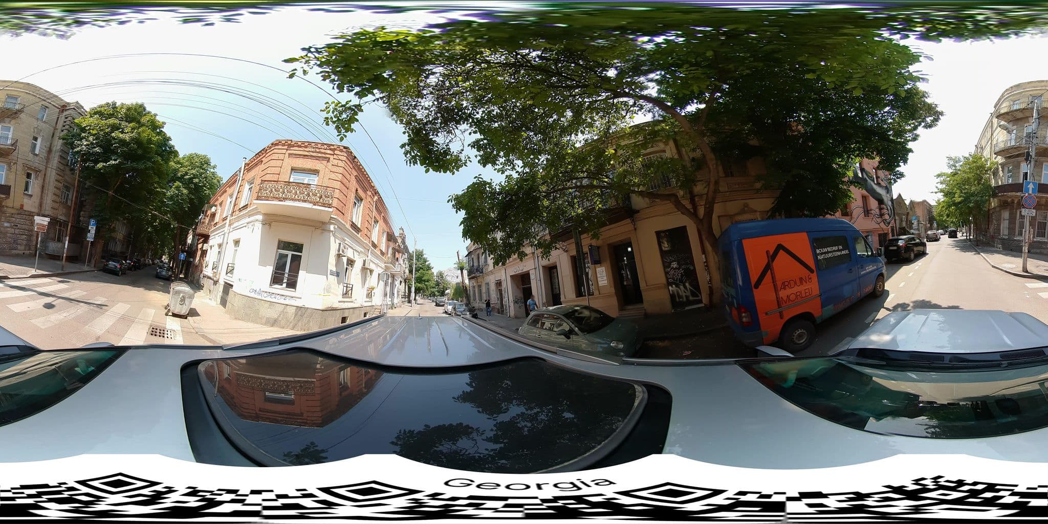 Street view near Oge Boutique Midtown Hotel, Okroq’ana — © bumbeishvili (CC BY-SA · Mapillary)